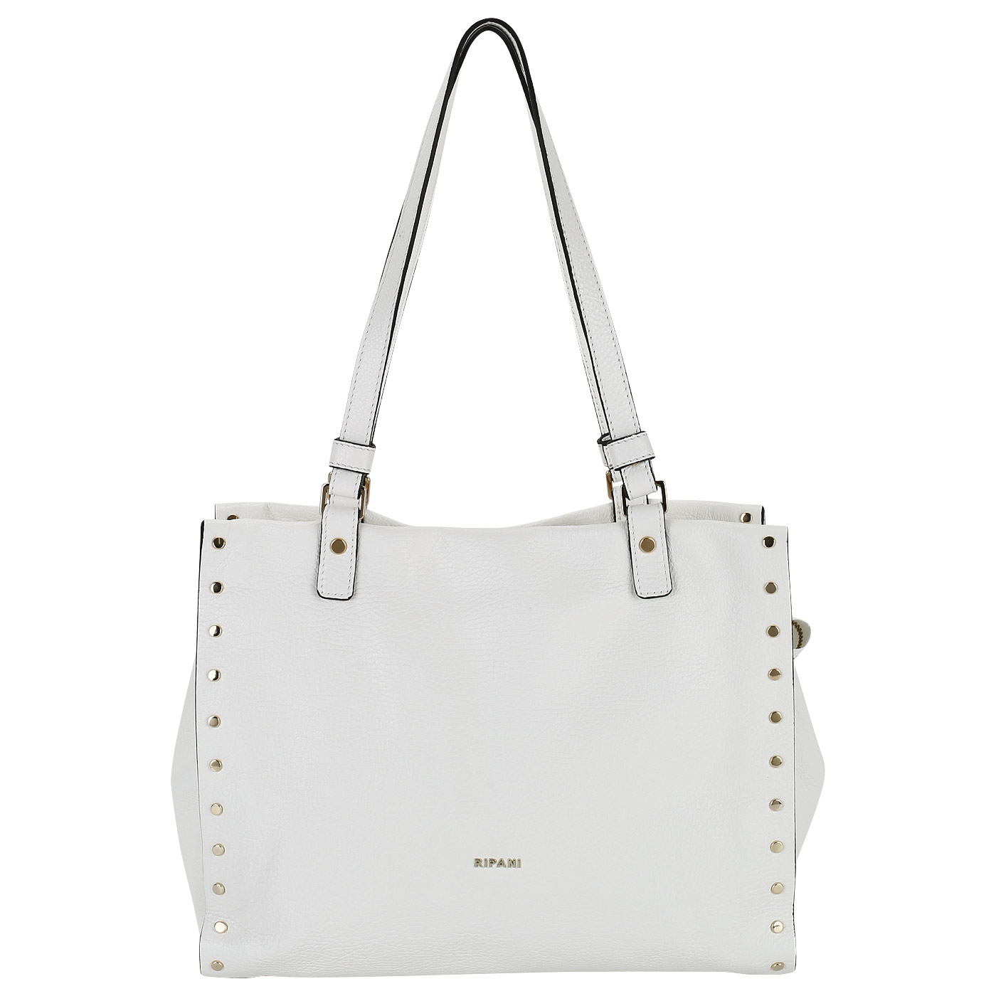 Ripani Кожаная сумка с клепками