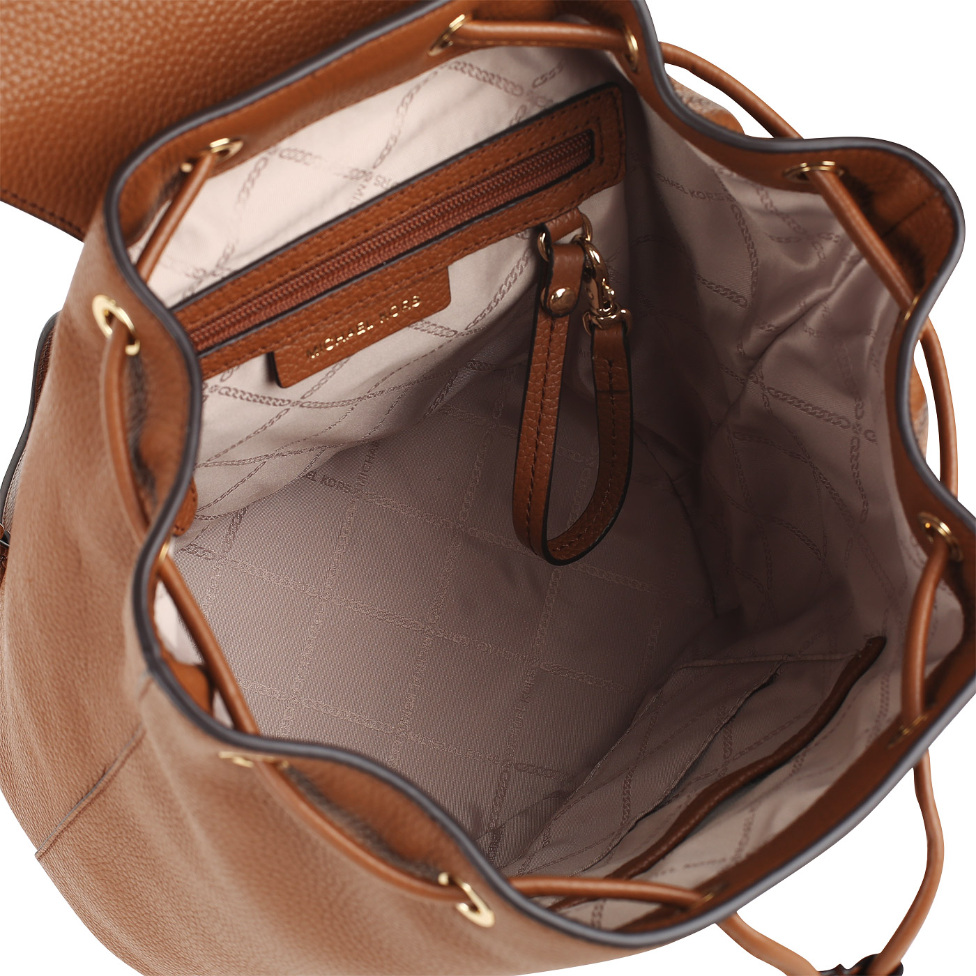 Городской кожаный рюкзак Michael Kors Mina