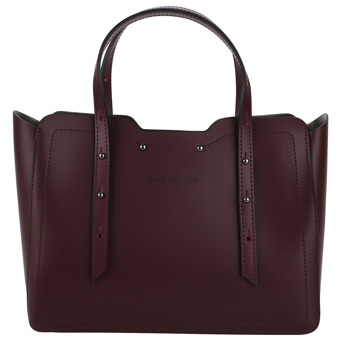 Sara Burglar Кожаная сумка на кнопке