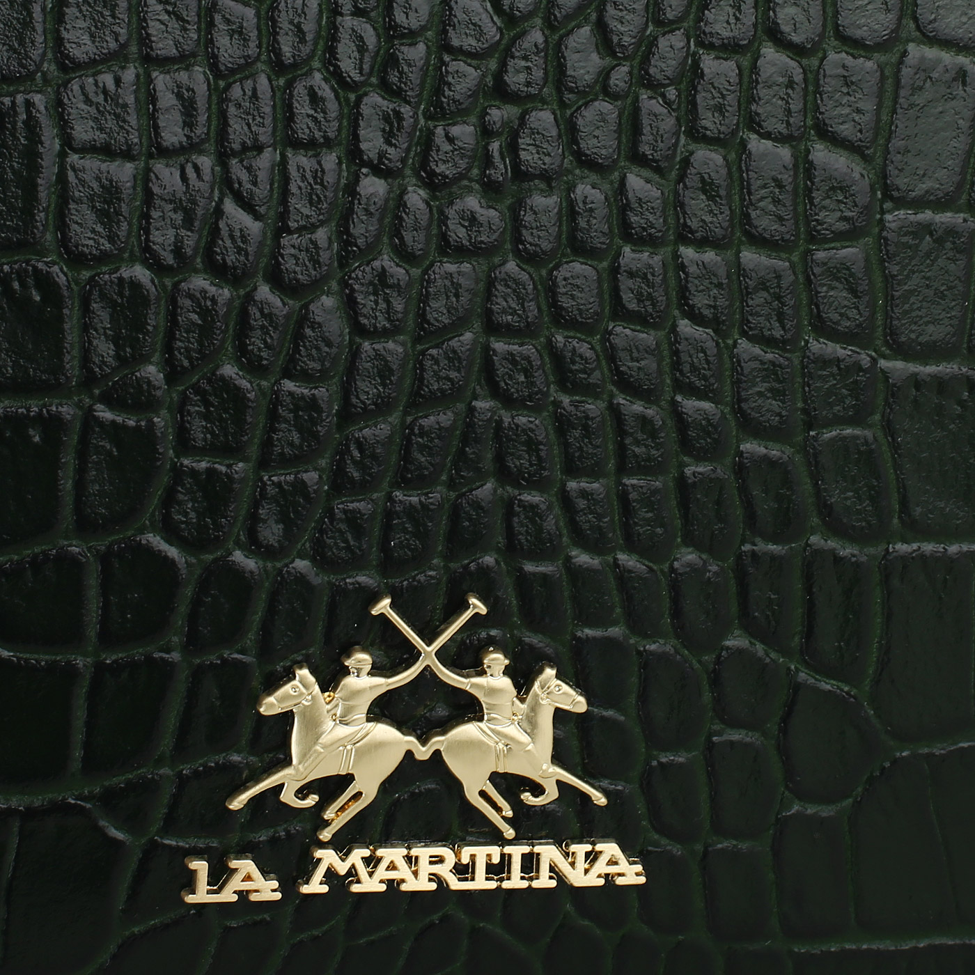 Сумка под крокодиловую кожу La Martina Heritage