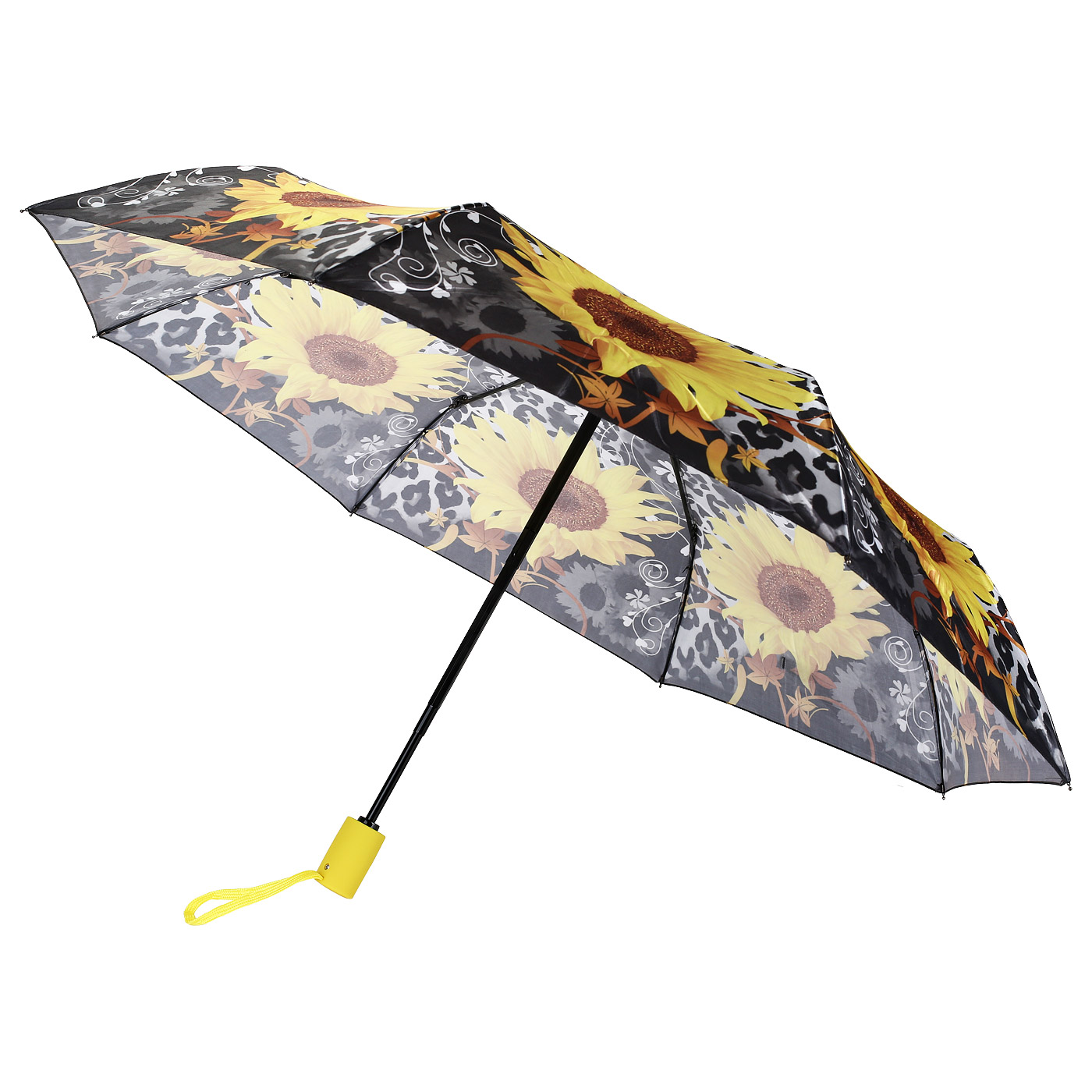 Автоматический зонт с принтом Raindrops 