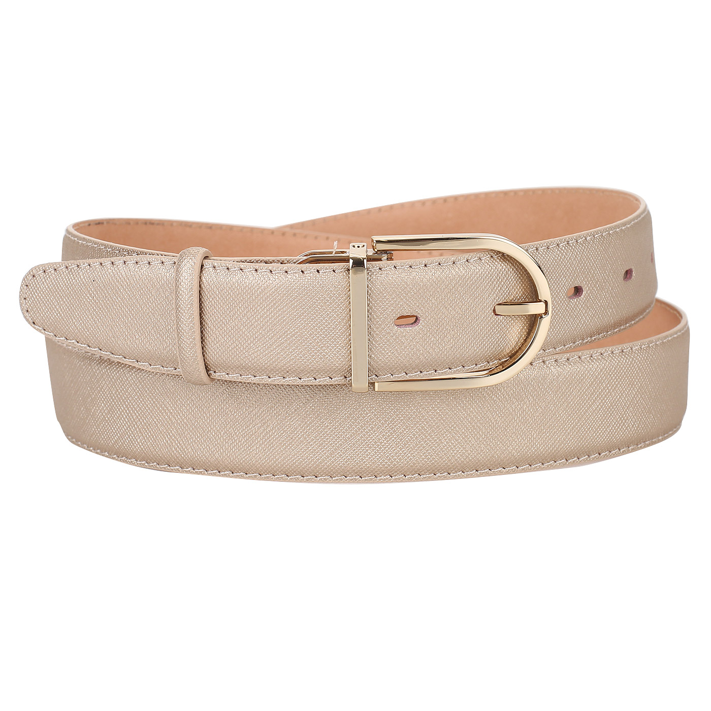 Chatte Женский ремень из натуральной сафьяновой кожи