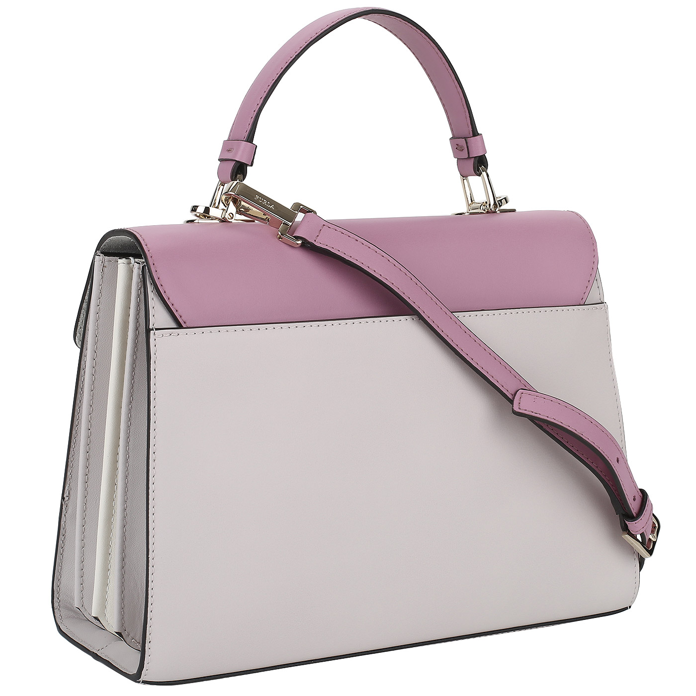 Кожаная сумка-сэтчел Furla Mughetto