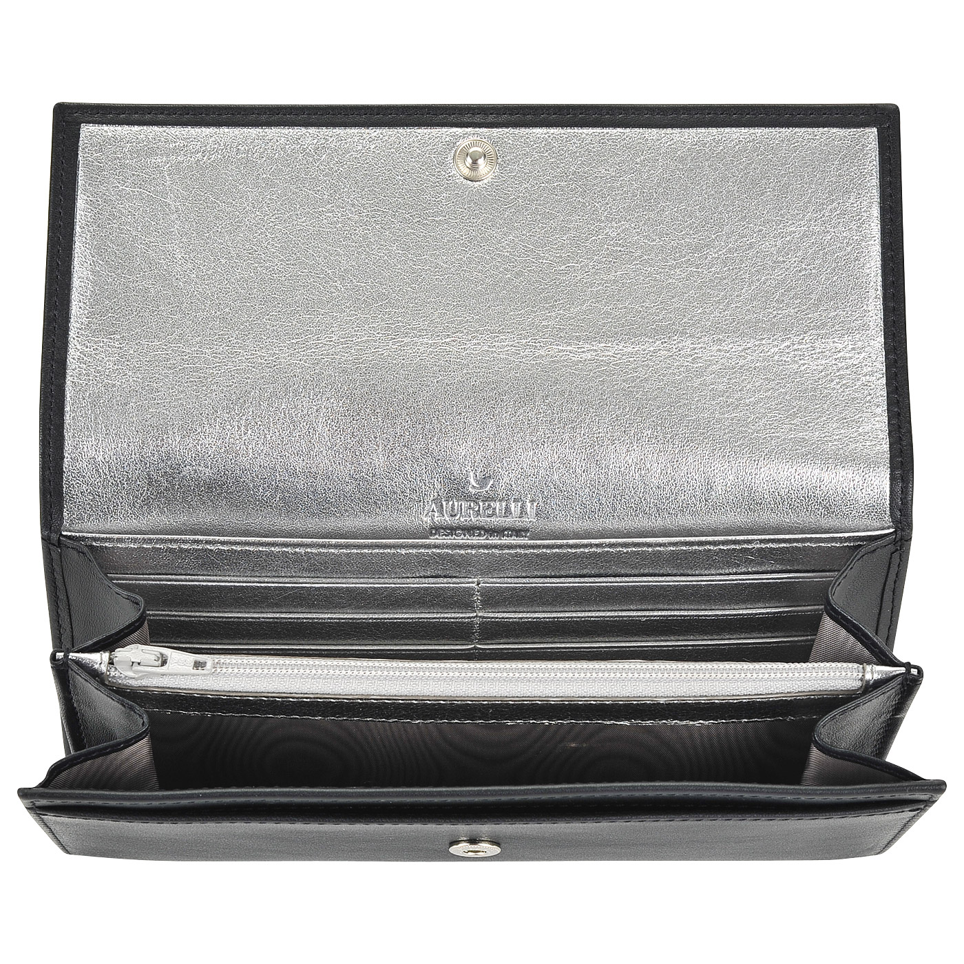 Вместительное женское портмоне из натуральной кожи Aurelli Luna