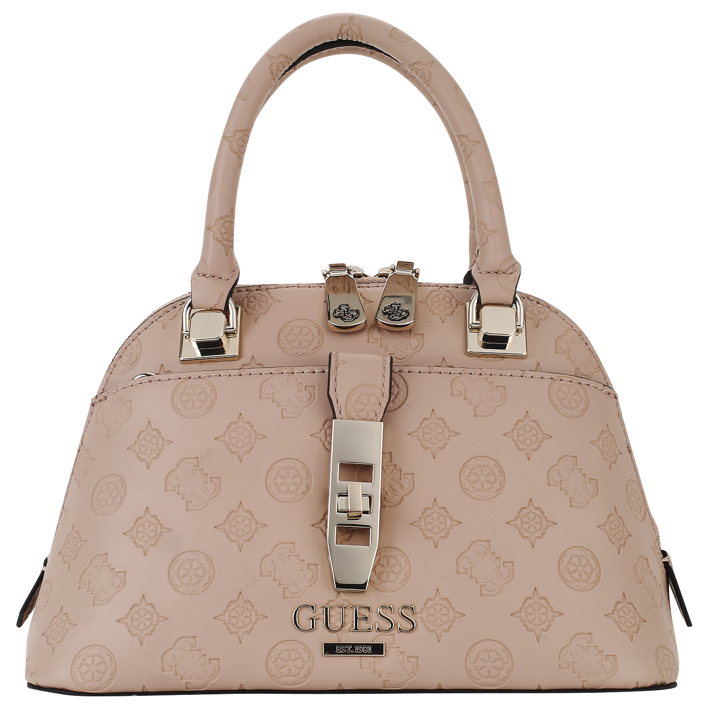 Guess Тисненая сумка на двойной молнии