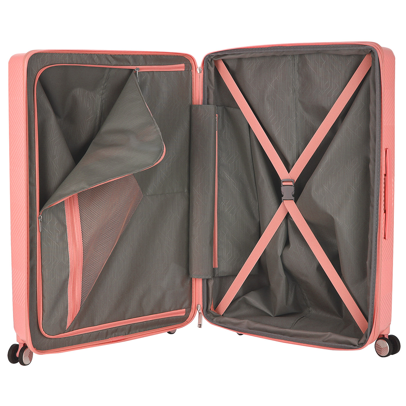 Чемодан большой L из поликарбоната с кодовым замком American Tourister Flylife