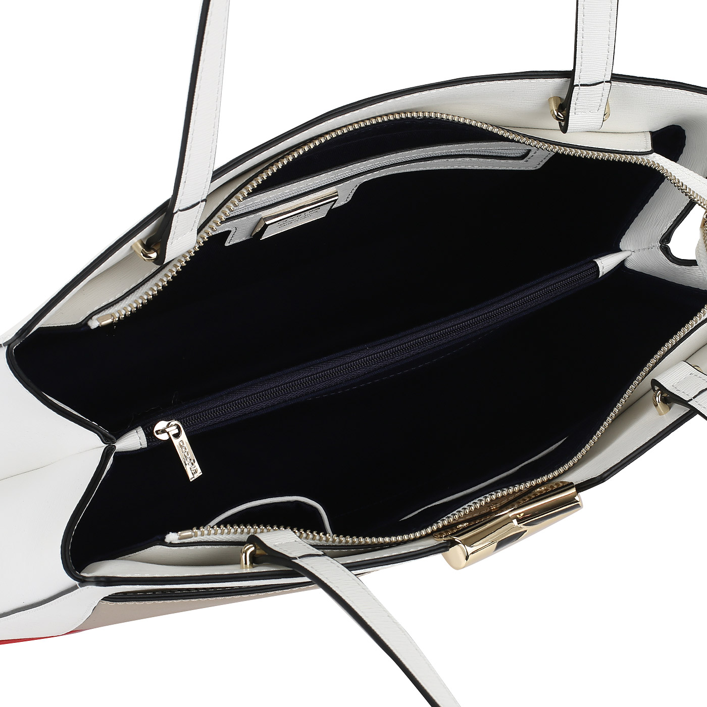 Тисненая кожаная сумка Cromia Kesi