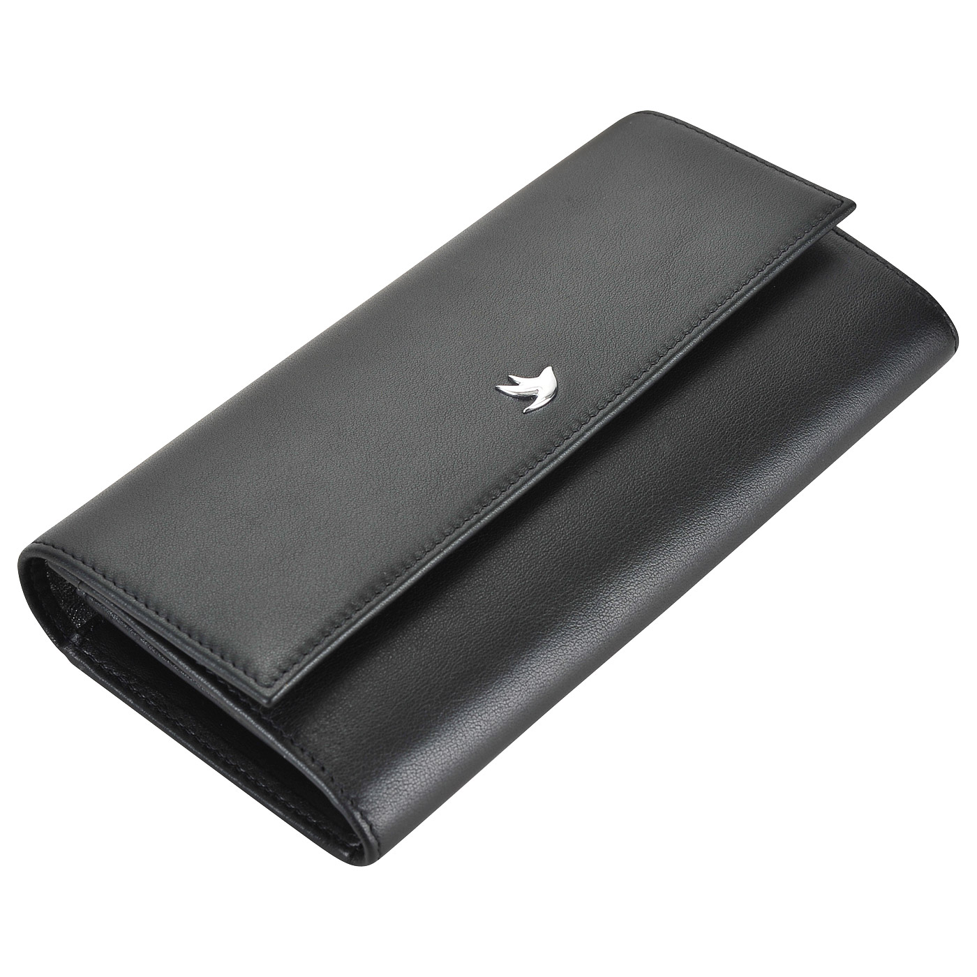 Вместительное женское портмоне из натуральной кожи Aurelli Luna