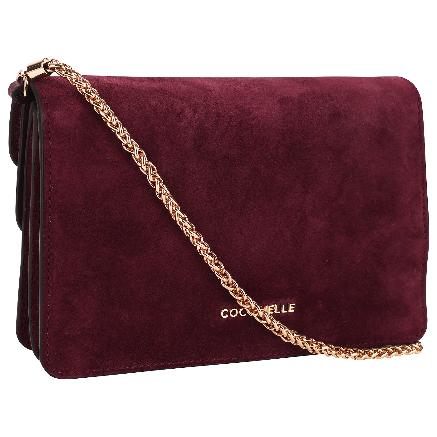 Замшевая сумочка Coccinelle Ambrine suede
