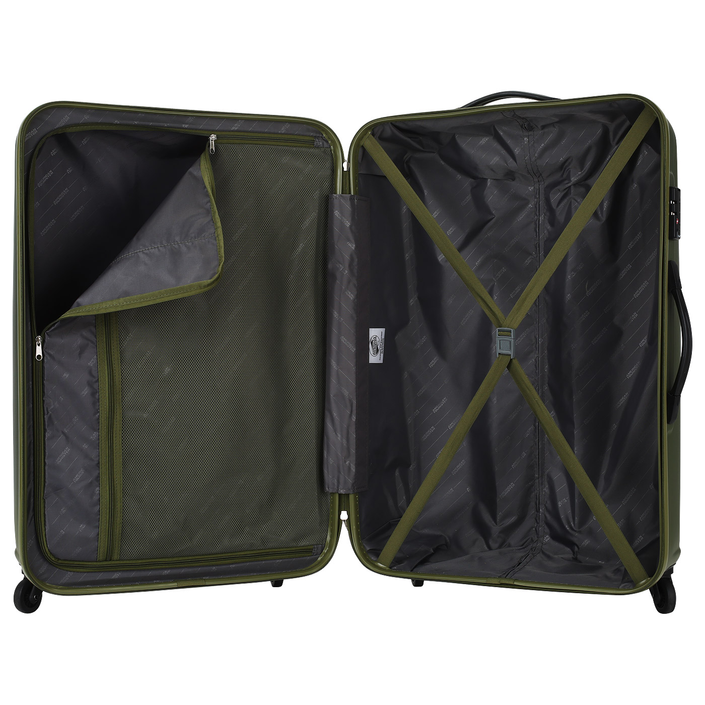 Чемодан большой L из ABS-пластика с кодовым замком American Tourister Trillion