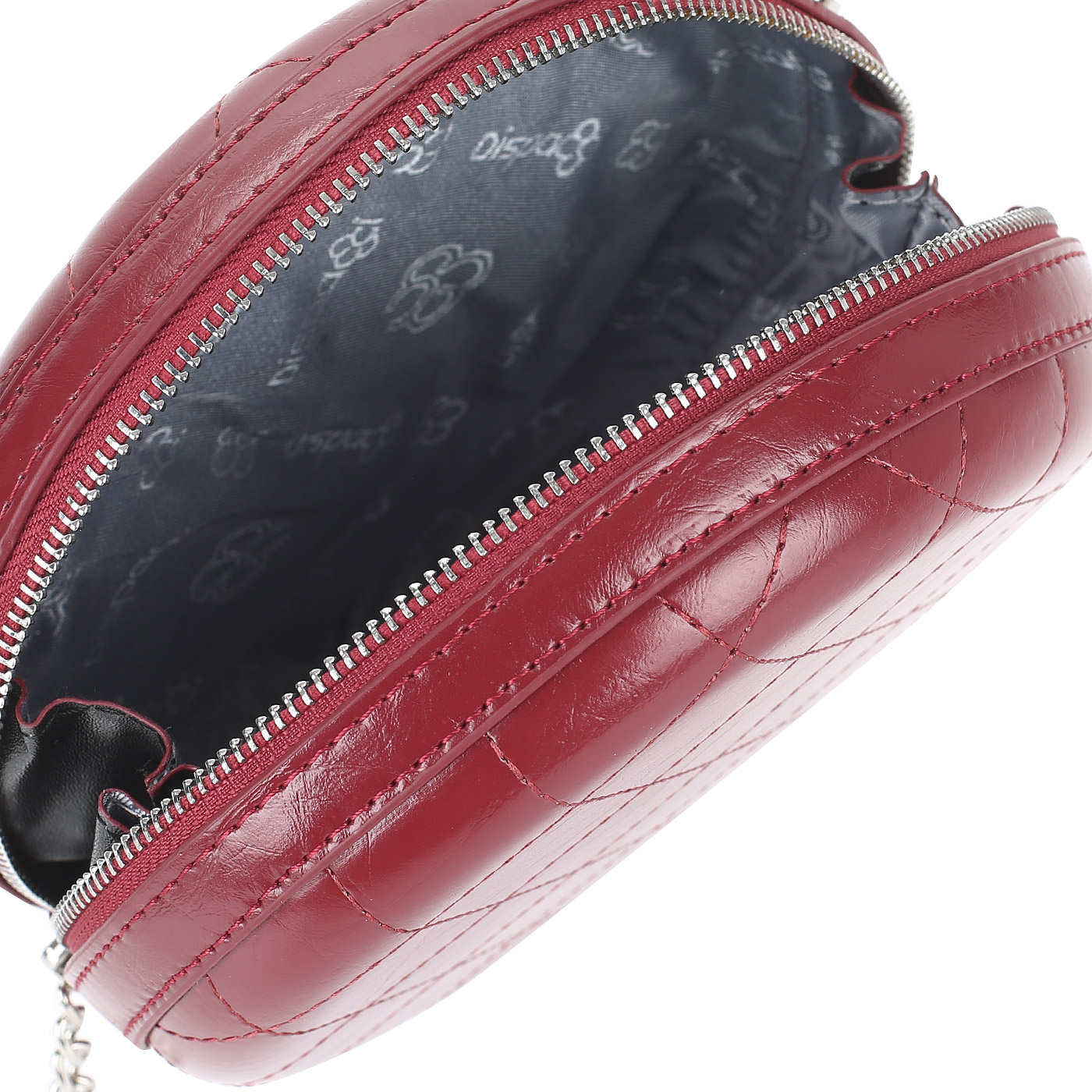 Круглая сумка через плечо Dispacci 