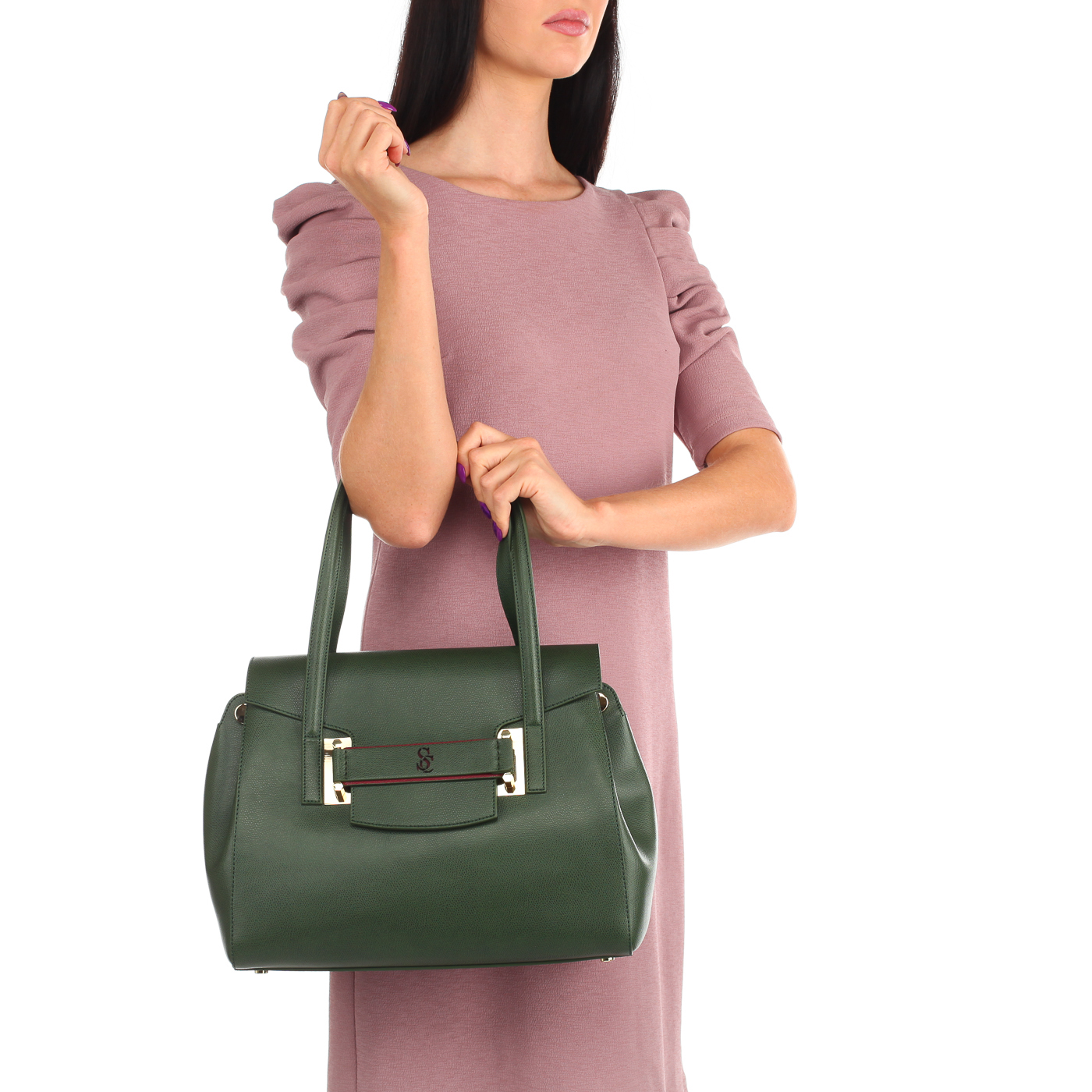 Сумка с откидным клапаном Carlo Salvatelli Lord