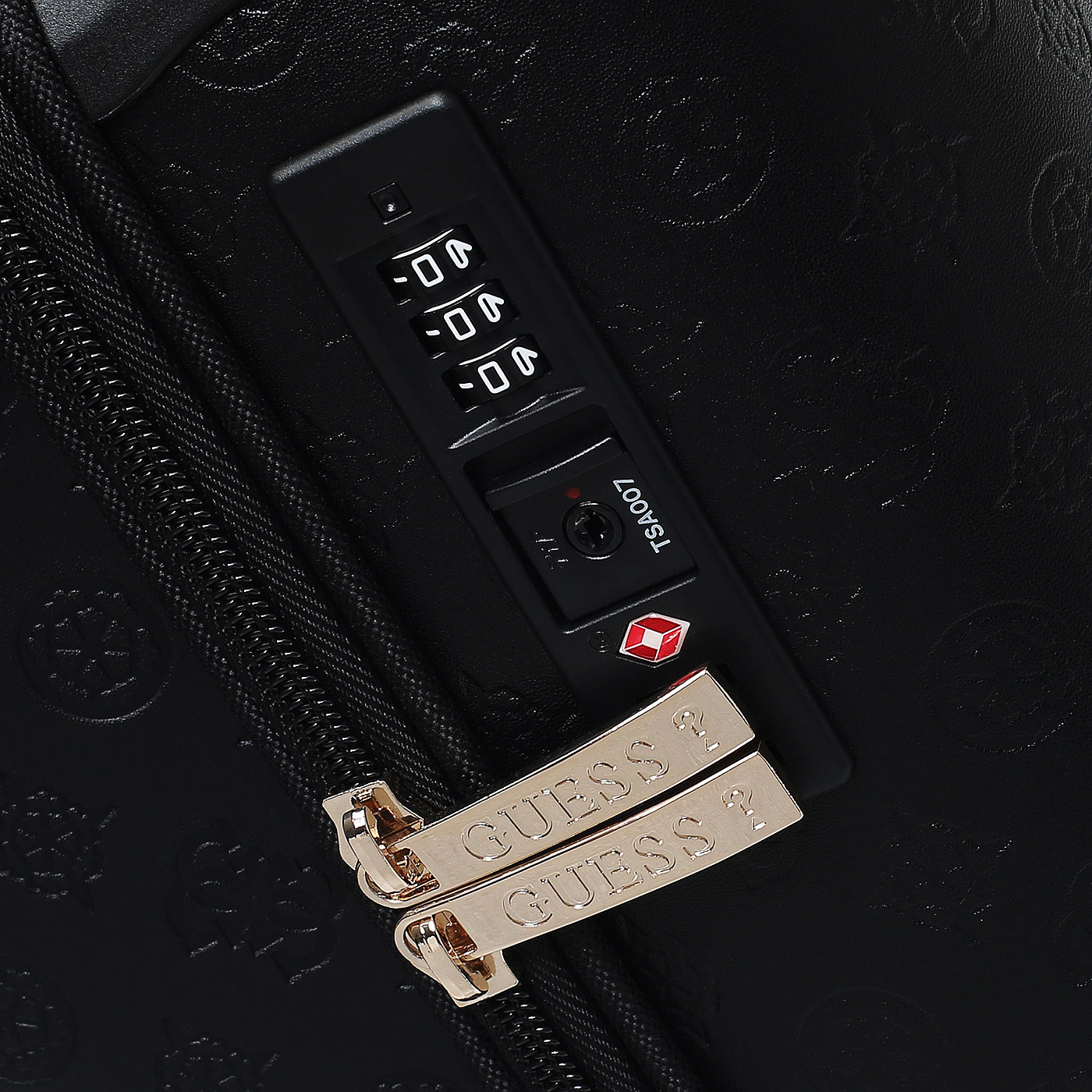 Чемодан маленький S из полиурeтана Guess Wilder