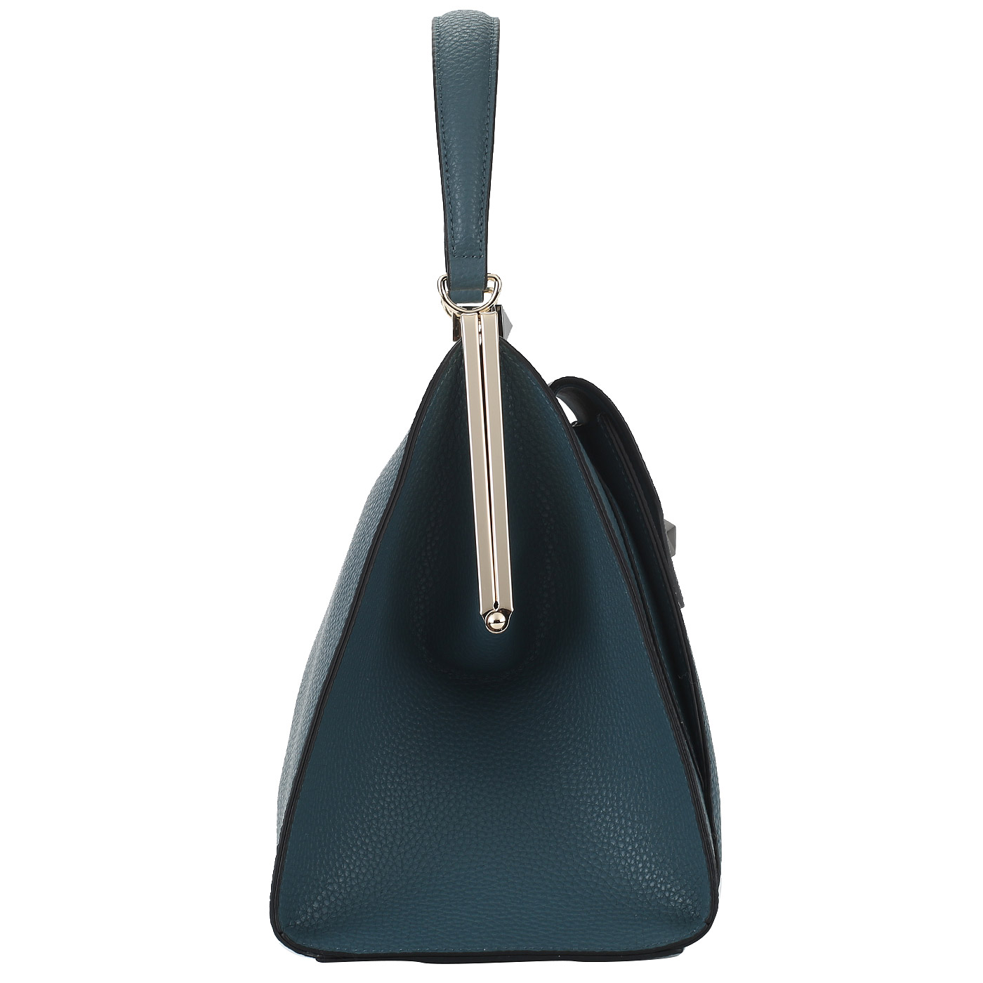 Кожаная сумка с рамочным замком Cromia Mina