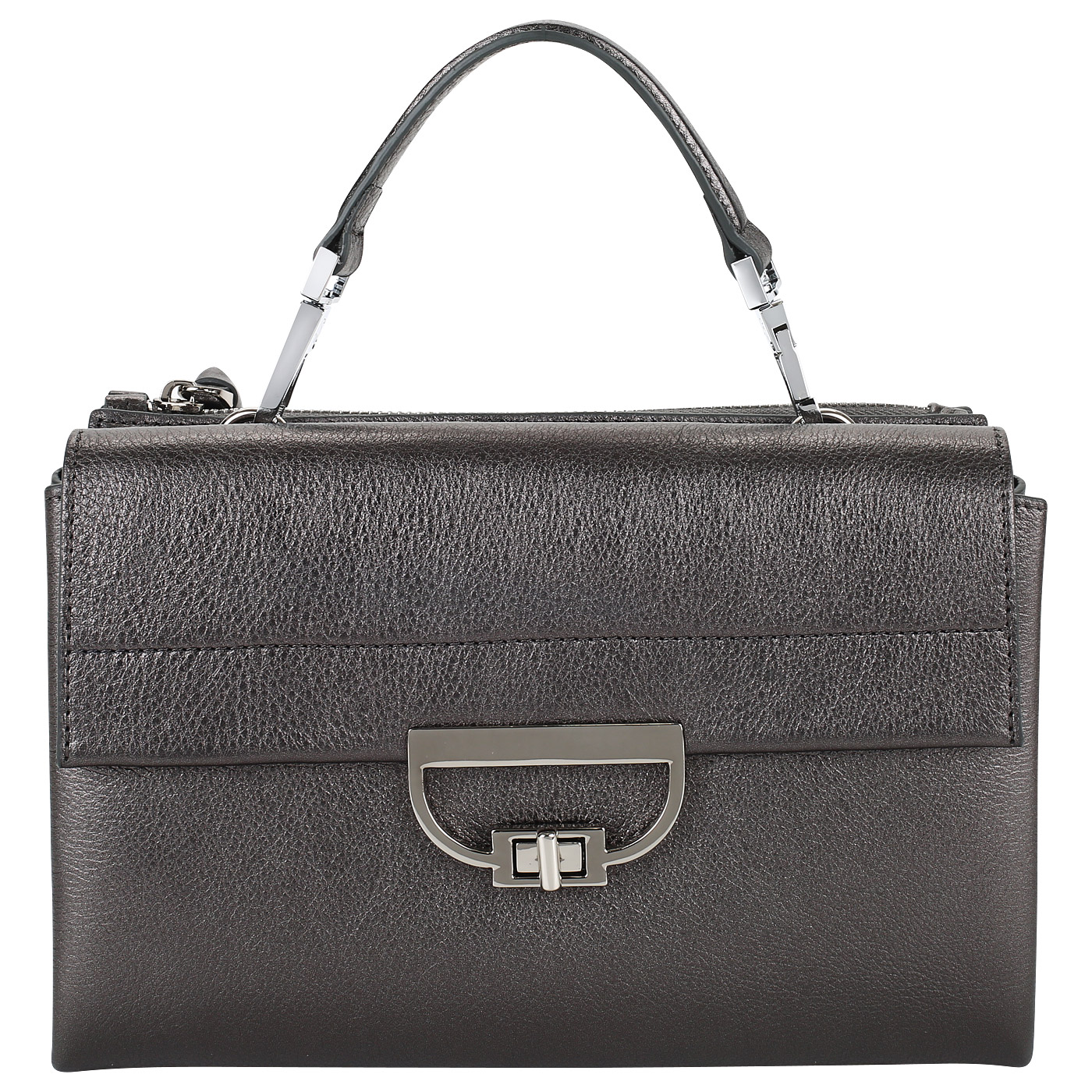 Aurelli Кожаная сумочка с двумя отделами