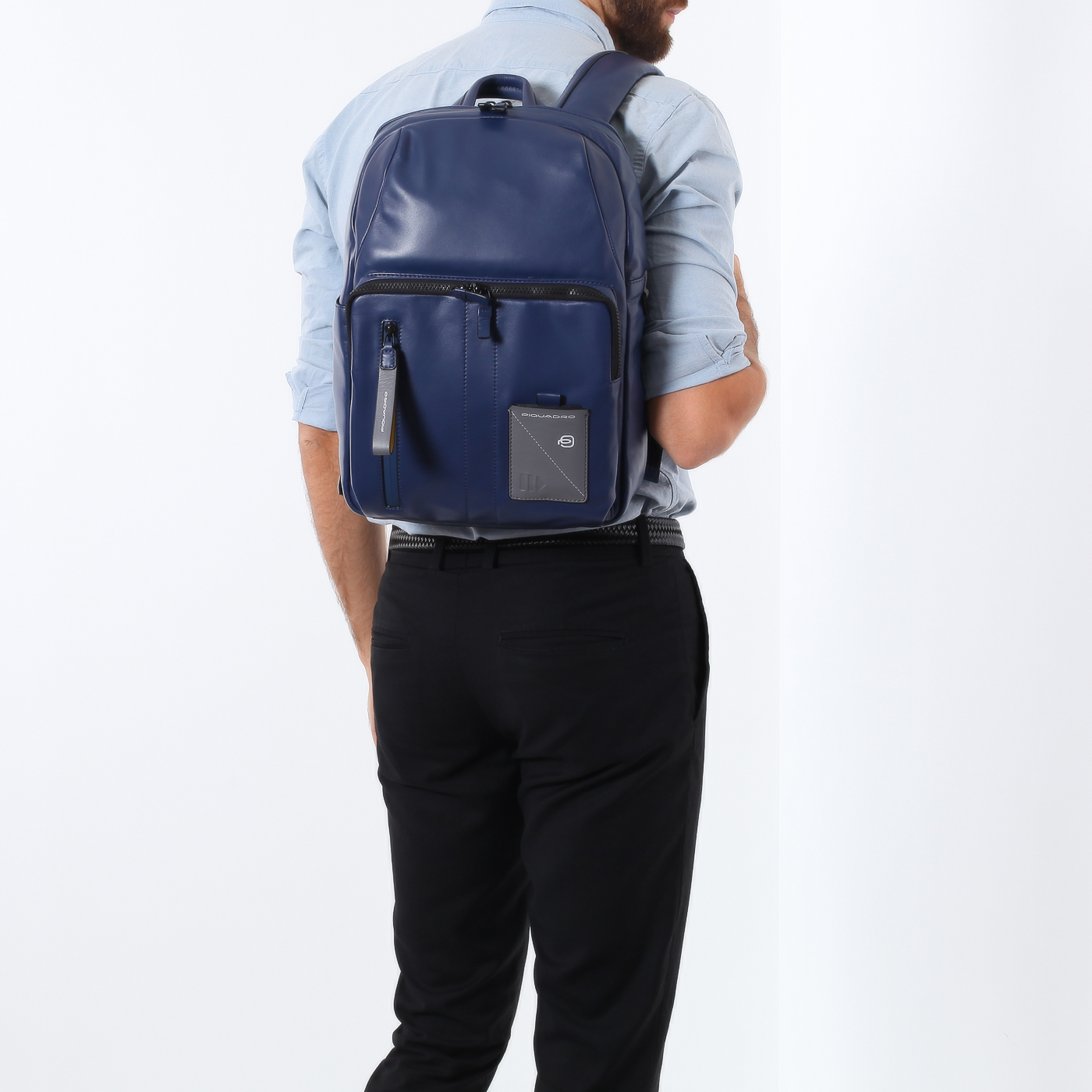 Рюкзак из кожи Piquadro Explorer
