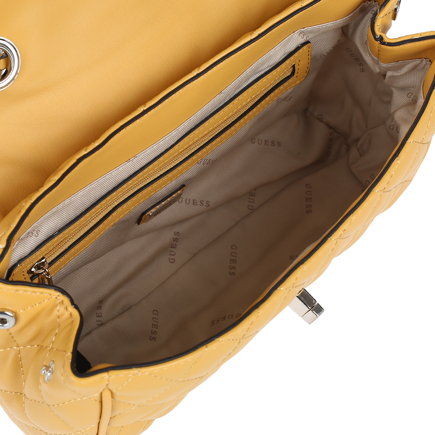 Стеганая сумочка с откидным клапаном Guess Sweet Candy