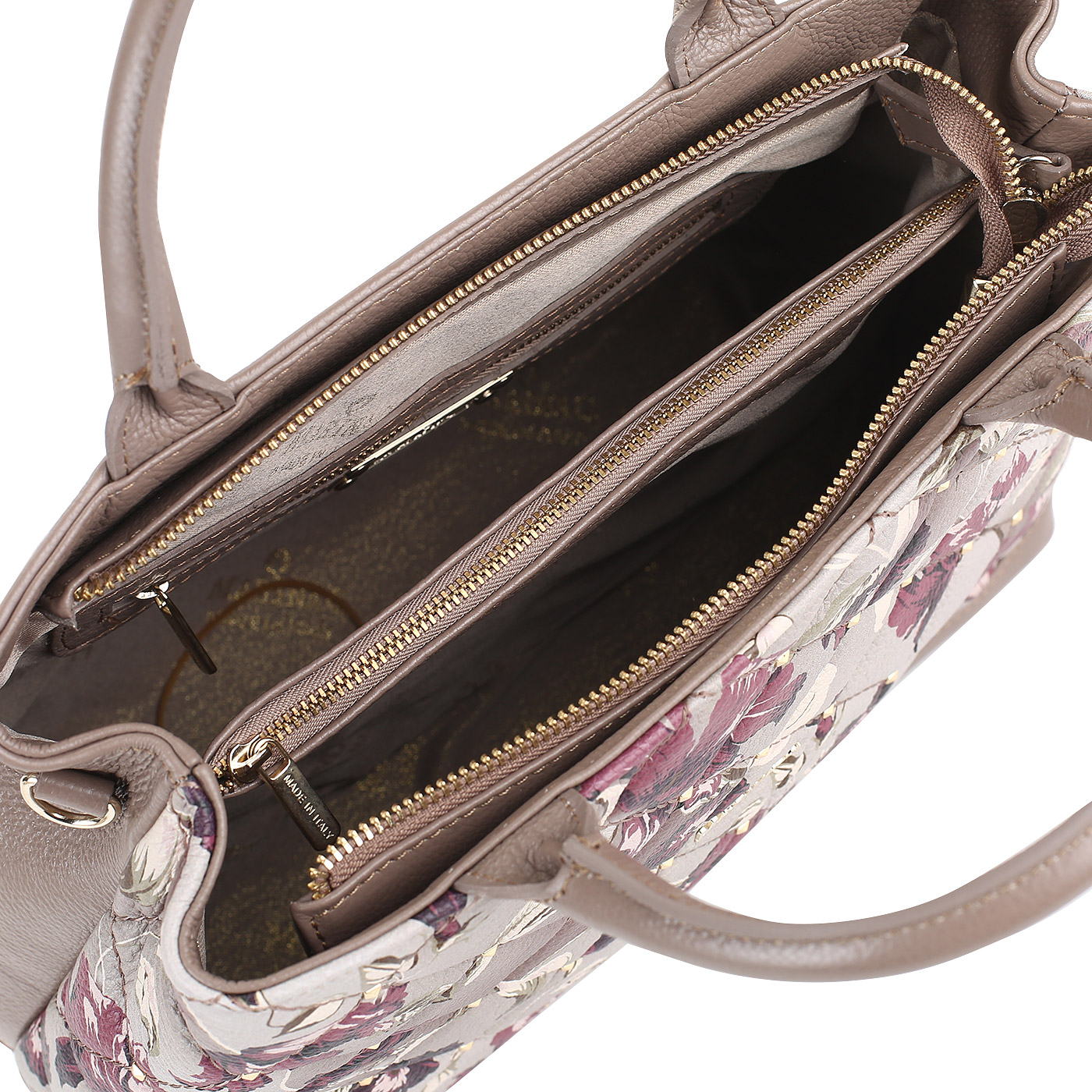 Стеганая сумка с принтом Marina Creazioni 