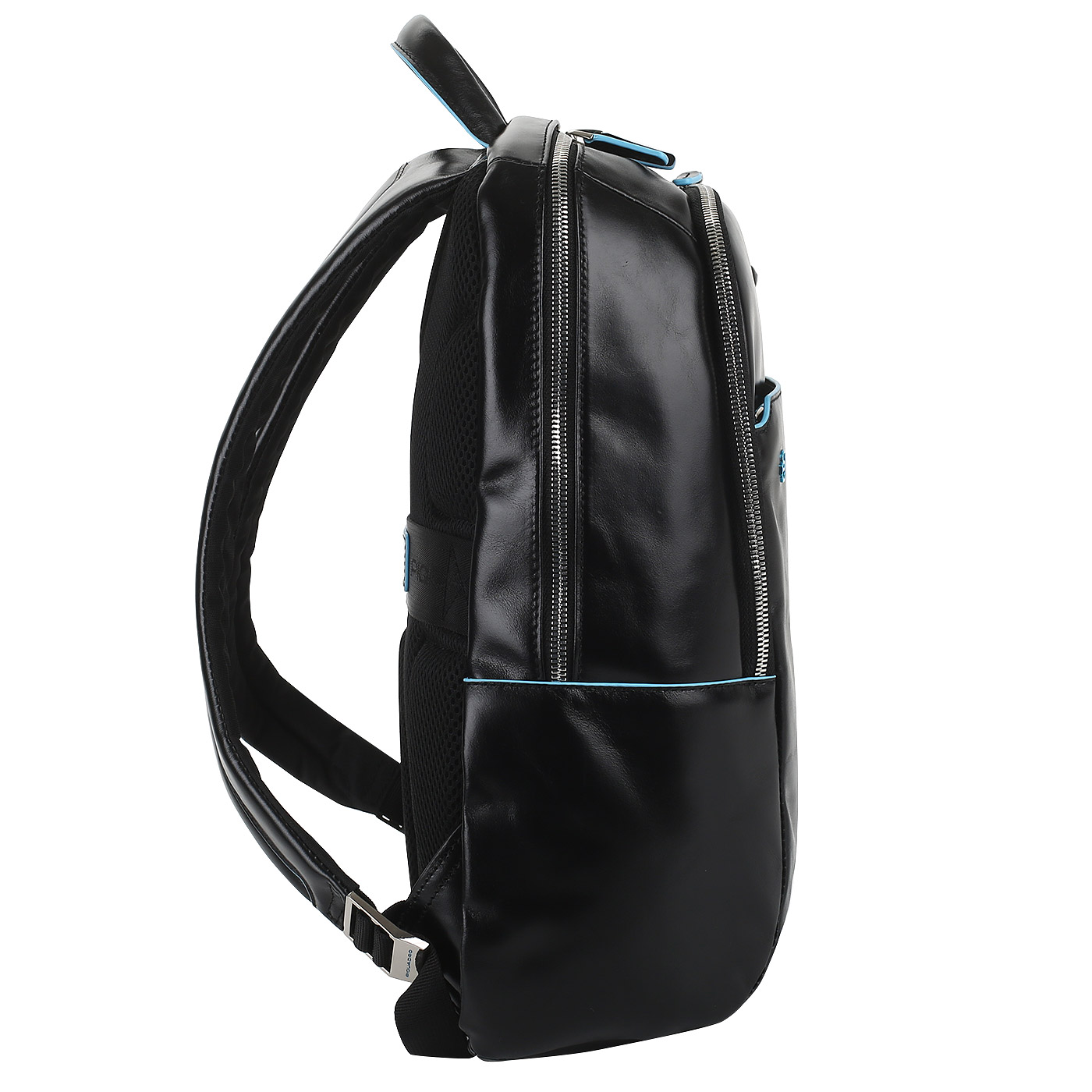 Кожаный рюкзак с отделением для ноутбука Piquadro Blue square
