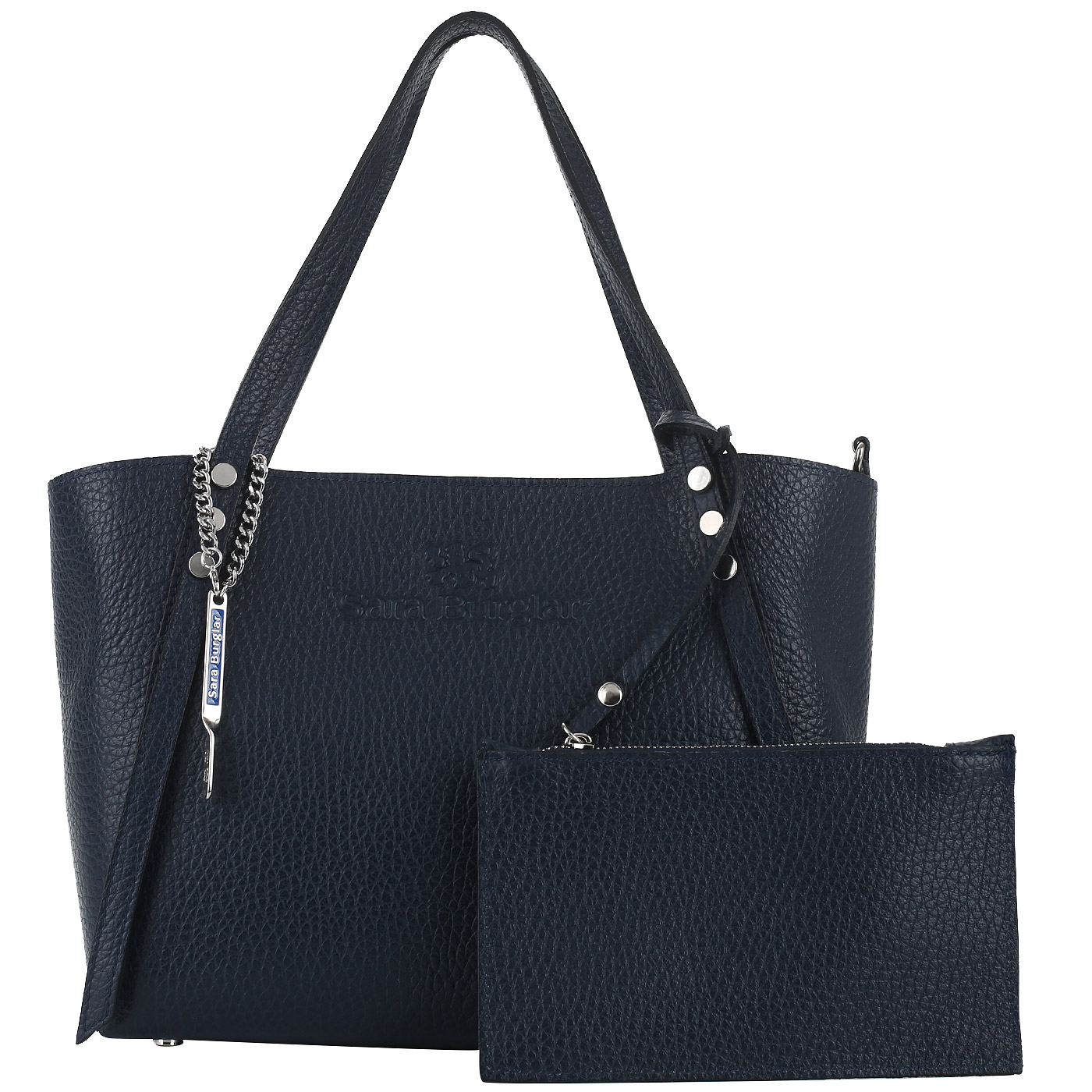 Сумка из зернистой кожи Sara Burglar Mary