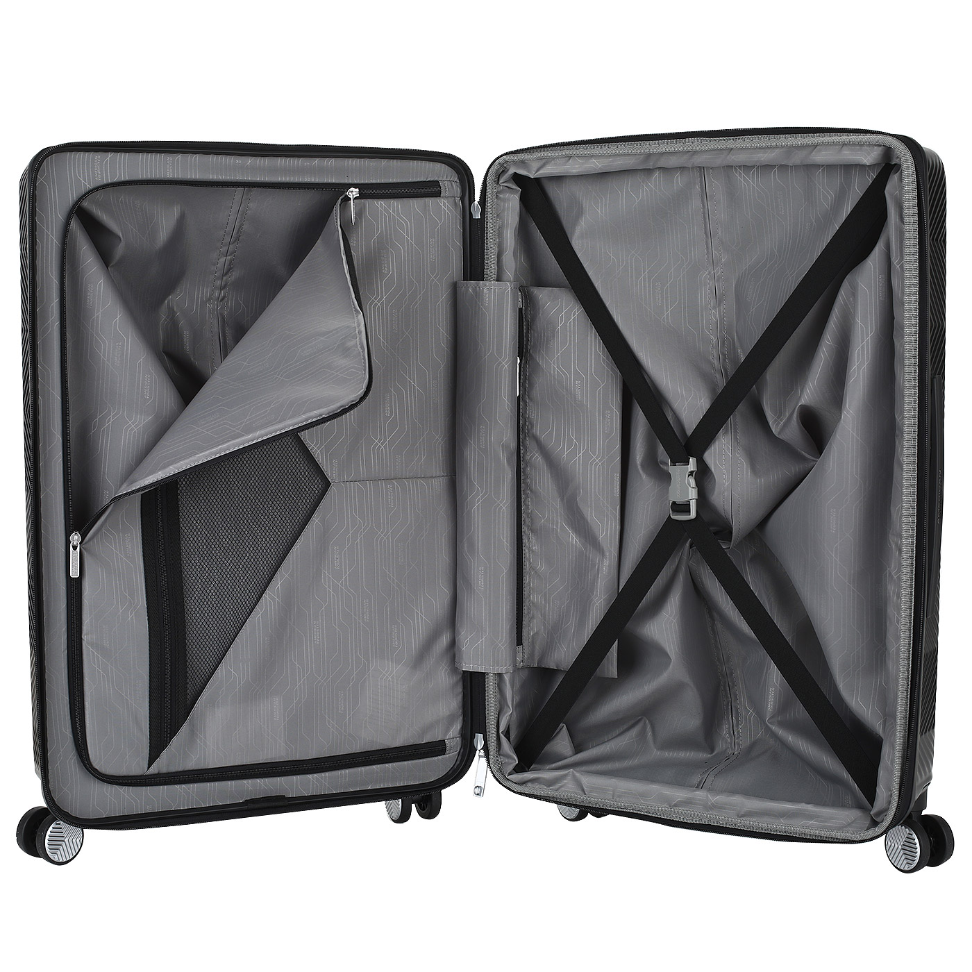 Чемодан средний M из поликарбоната с кодовым замком American Tourister Flylife