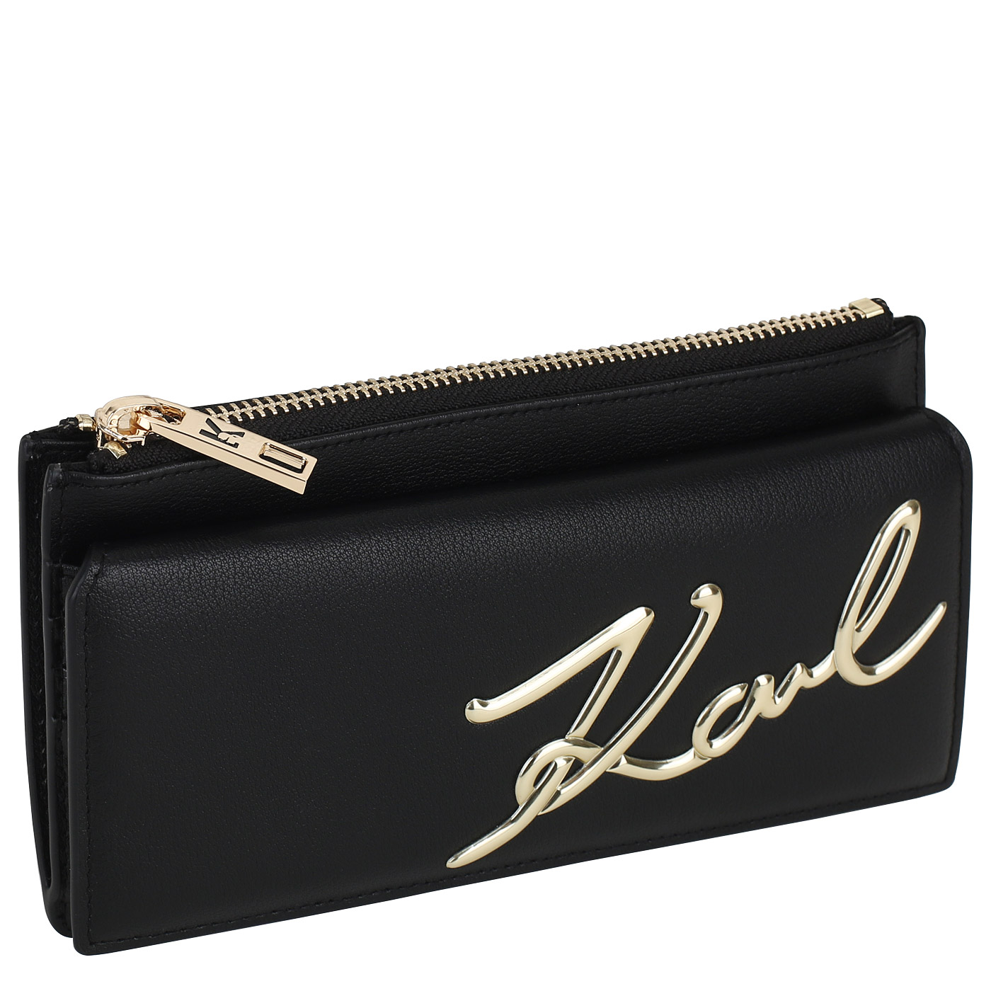 Сумка-визитница Karl Lagerfeld Signature 2.0