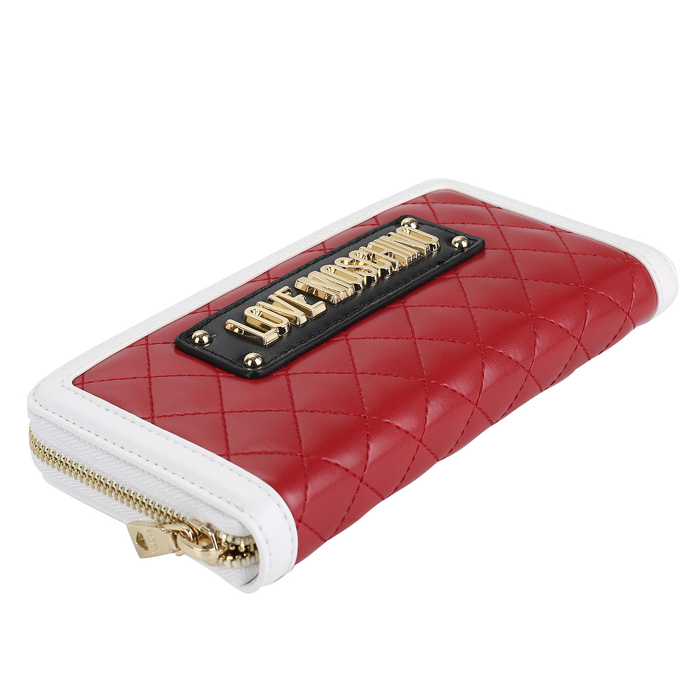 Стеганое портмоне Love Moschino Striped Quilted