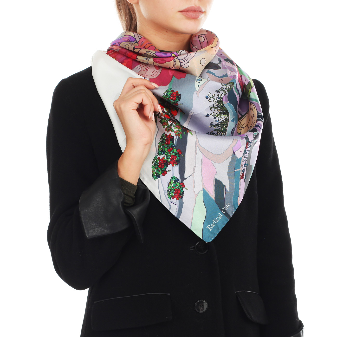 Платок с цветным принтом Radical Chic Umberlla