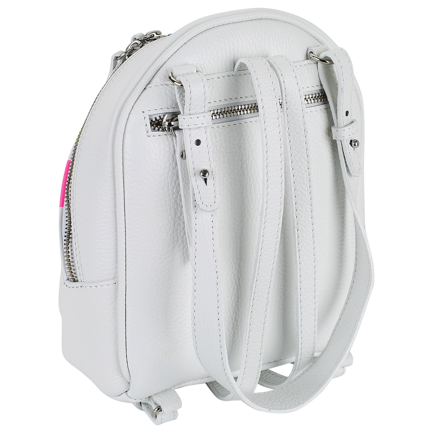 Рюкзак из зернистой кожи Marina Creazioni 