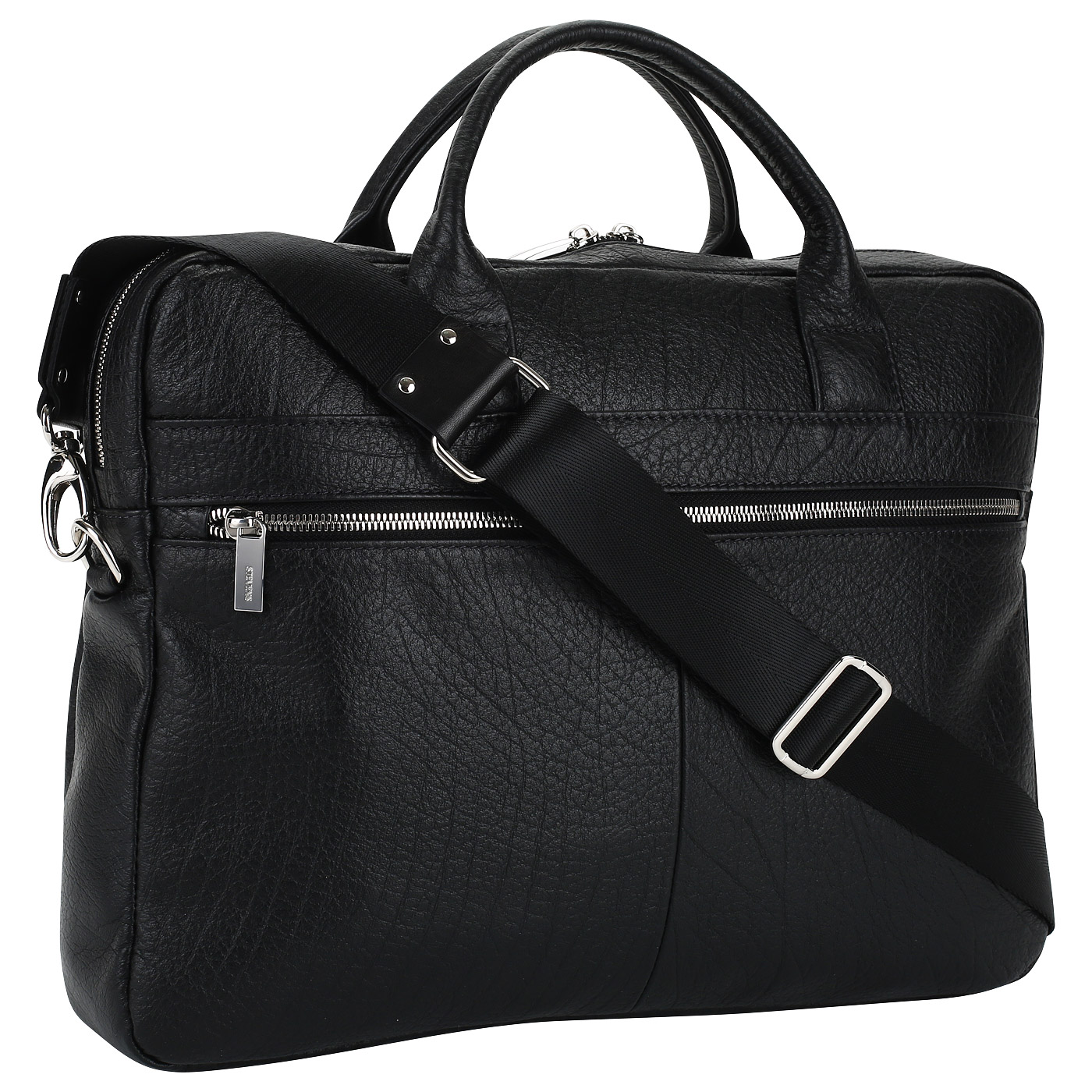 Деловая сумка из натуральной кожи Stevens 