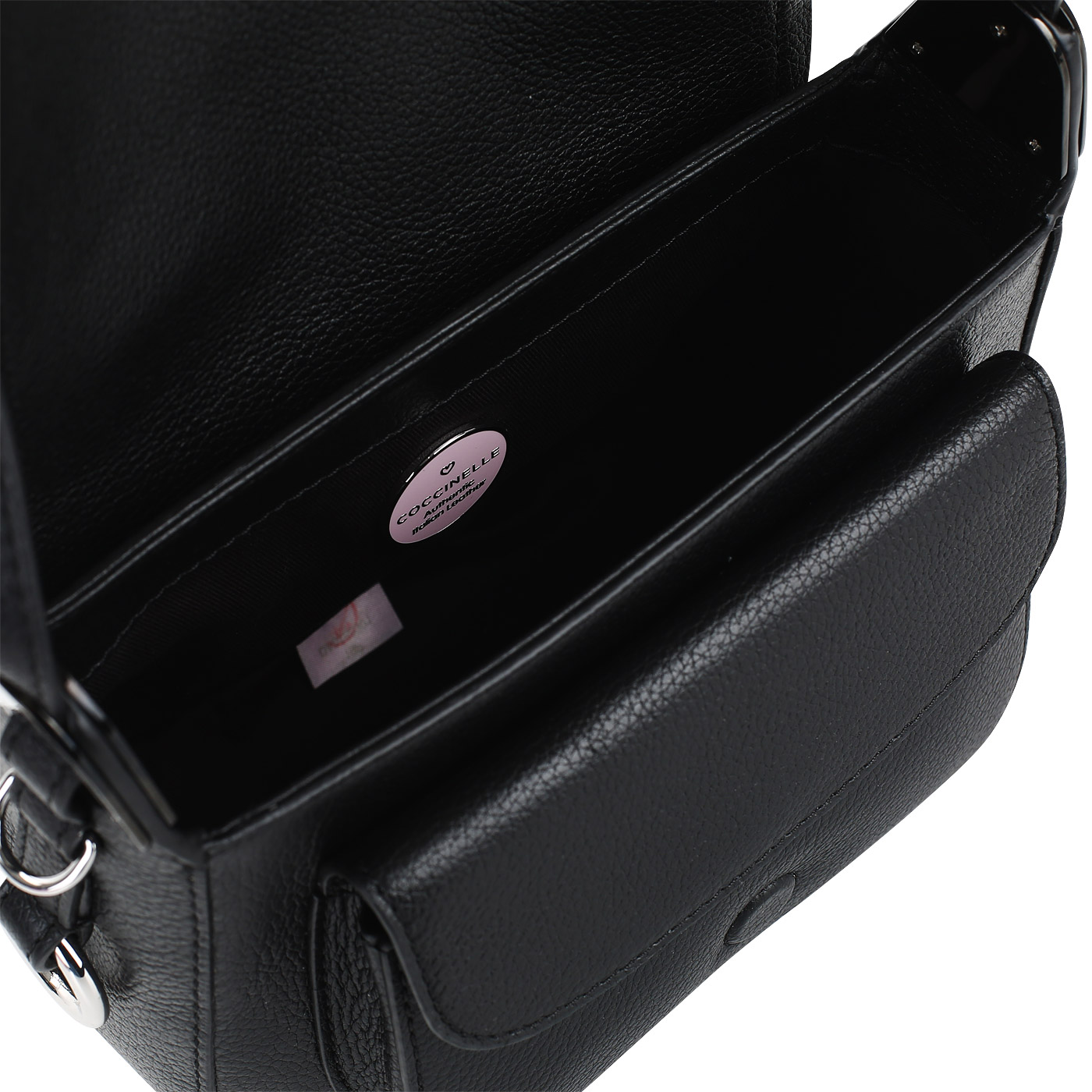 Черная сумка через плечо Coccinelle Espiegle