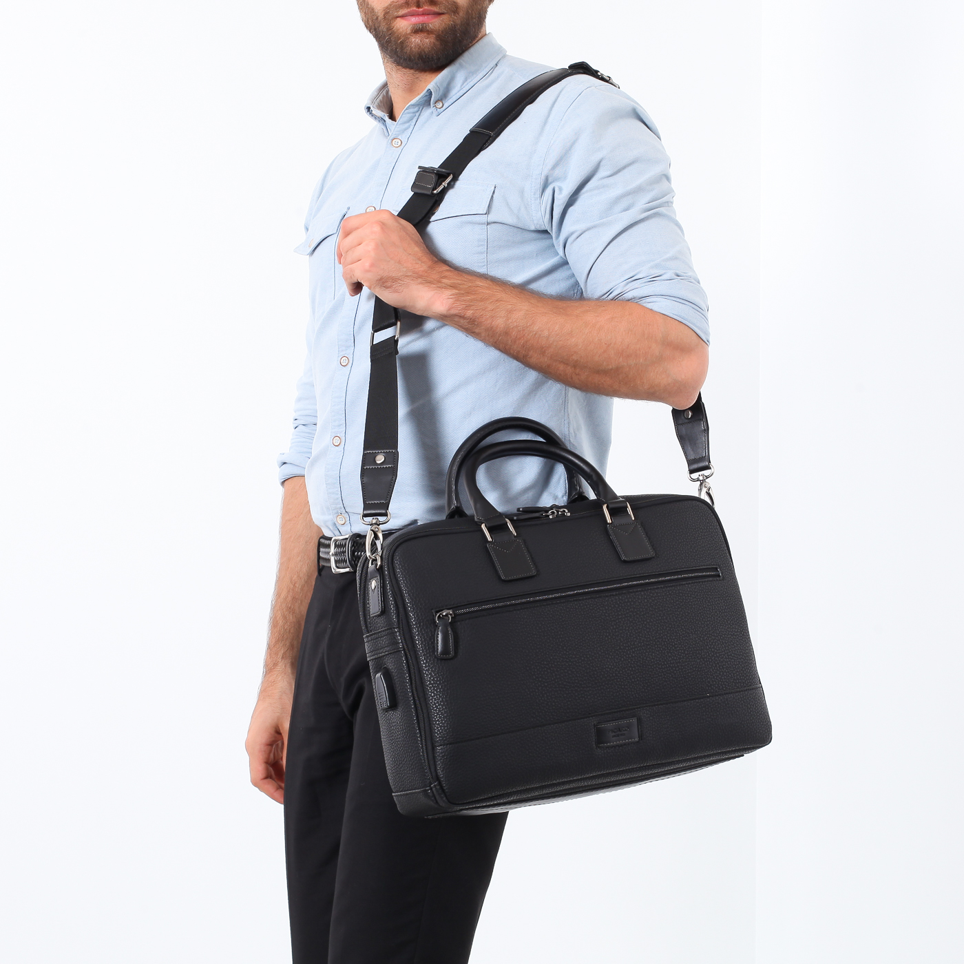 Деловая сумка с USB-портом Picard Luke