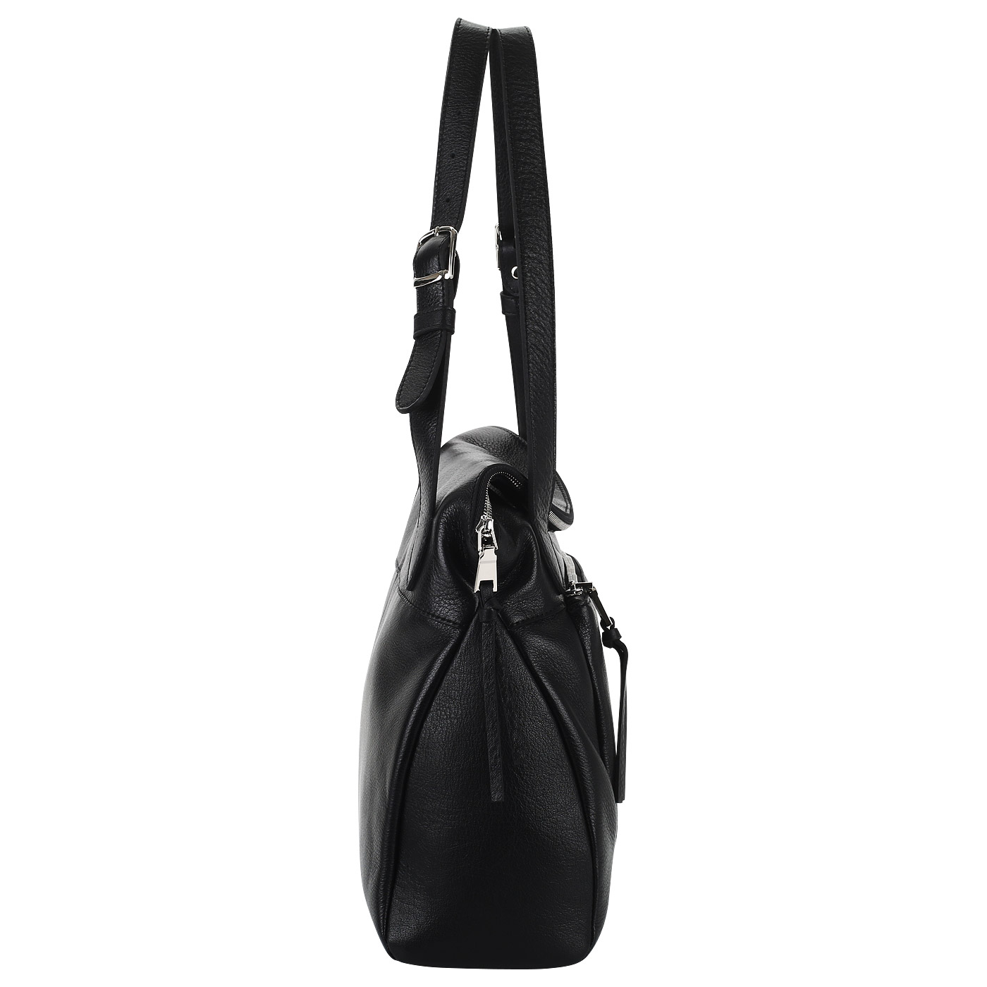 Вместительная кожаная сумка Chatte 