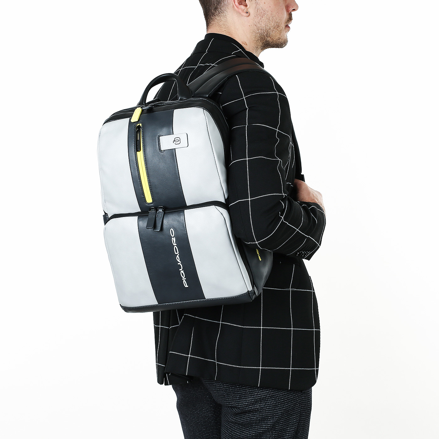 Деловой рюкзак на двойной молнии Piquadro Urban