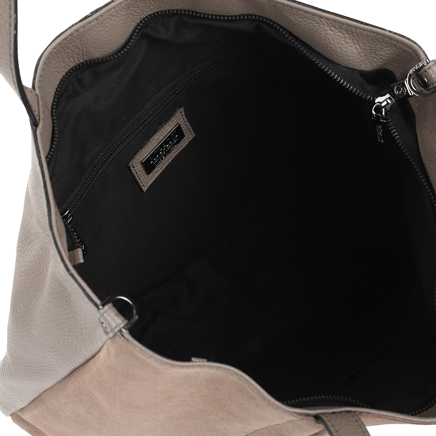 Вместительная сумка из кожи и замши Ripani Clivia