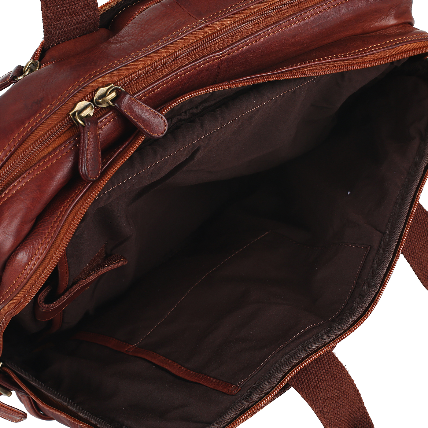 Кожаная сумка-рюкзак Dr. Koffer 