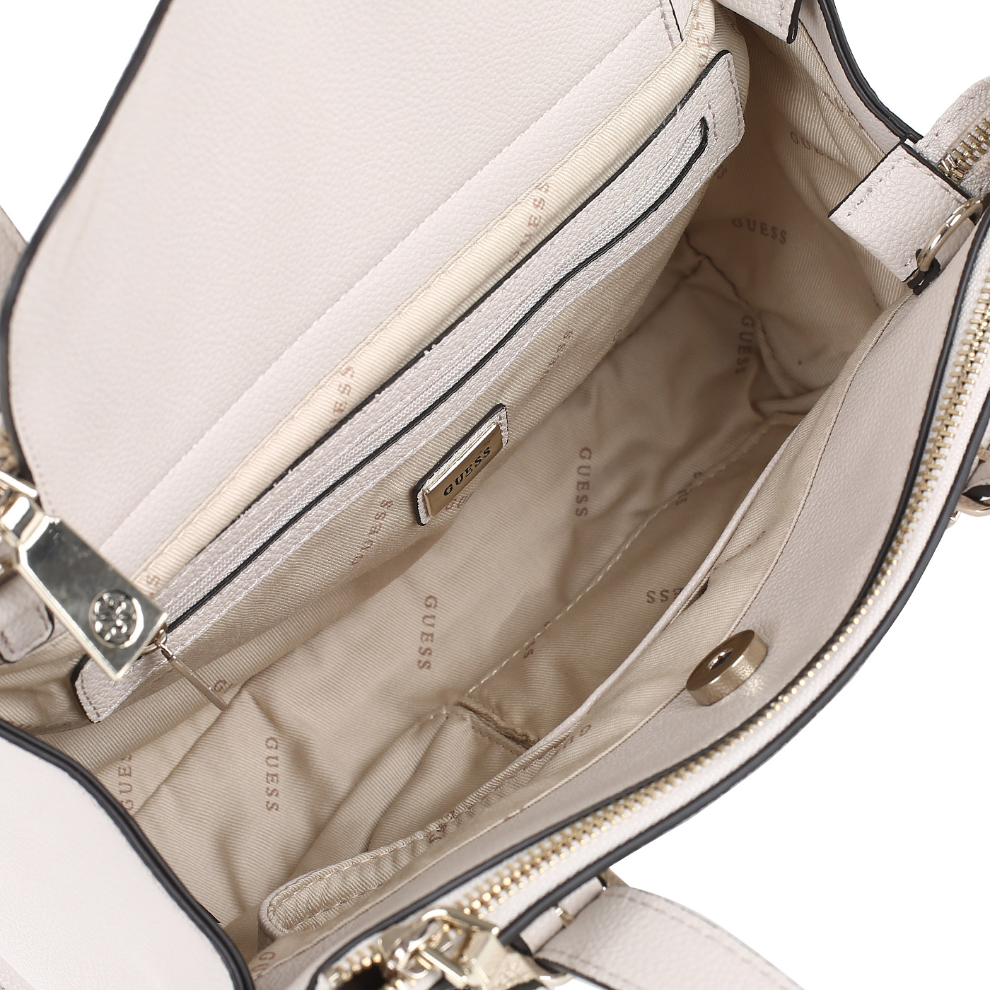 Серая сумка Guess Eileen