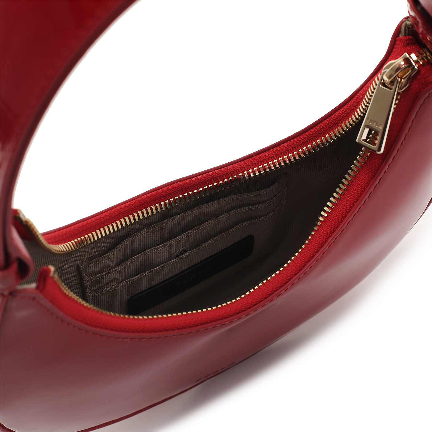 Кожаная сумка Furla Delizia