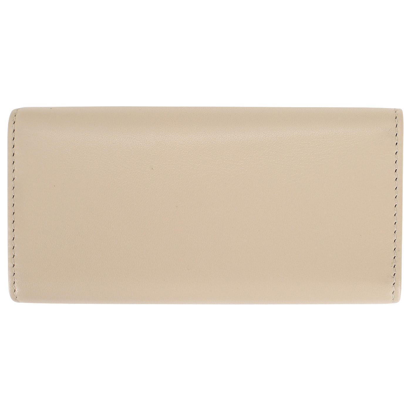 Бежевая визитница на кнопке Aurelli Luna tropico