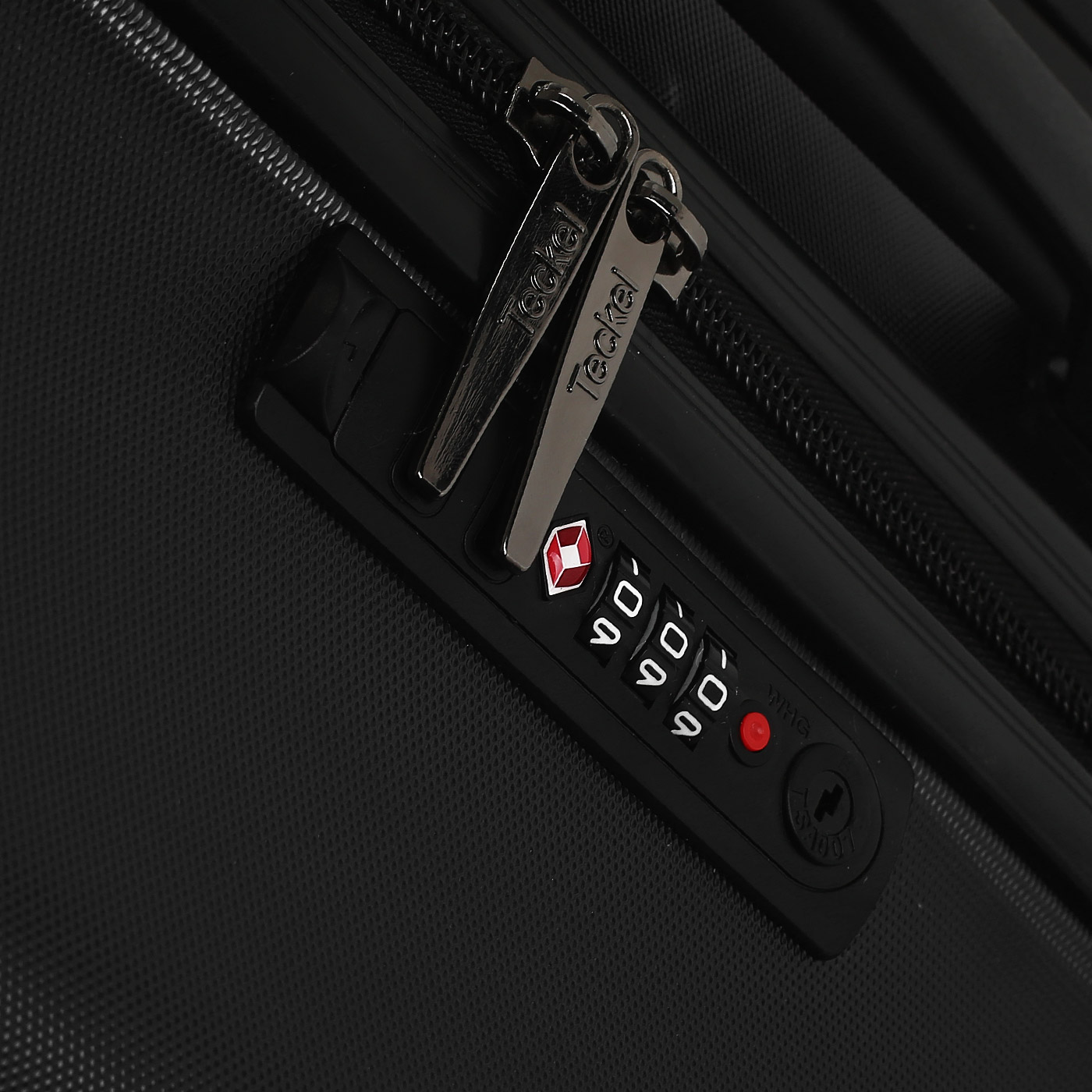 Чемодан большой L из ABS-пластика с кодовым замком Teckel Horizont