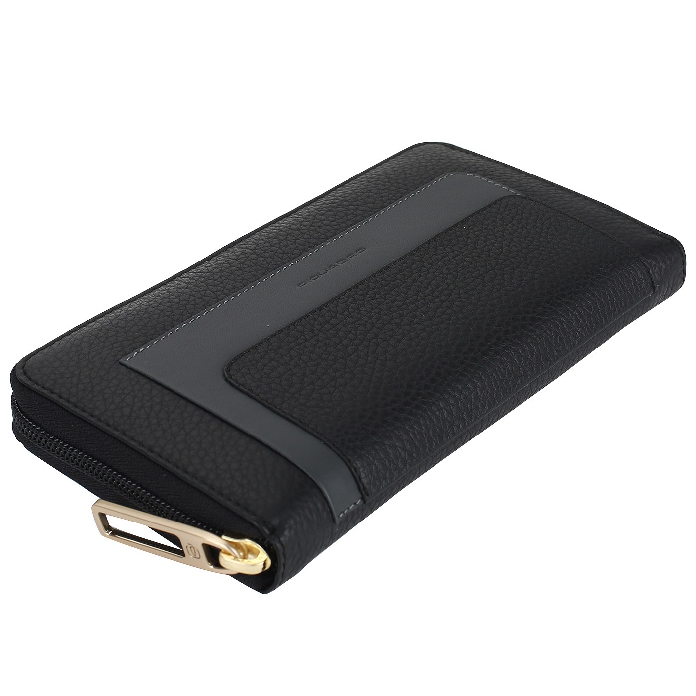 Черное кожаное портмоне Piquadro Feels