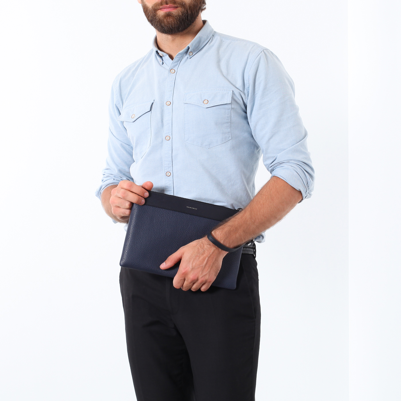 Сумка с ремешком на запястье Michael Kors Men Greyson