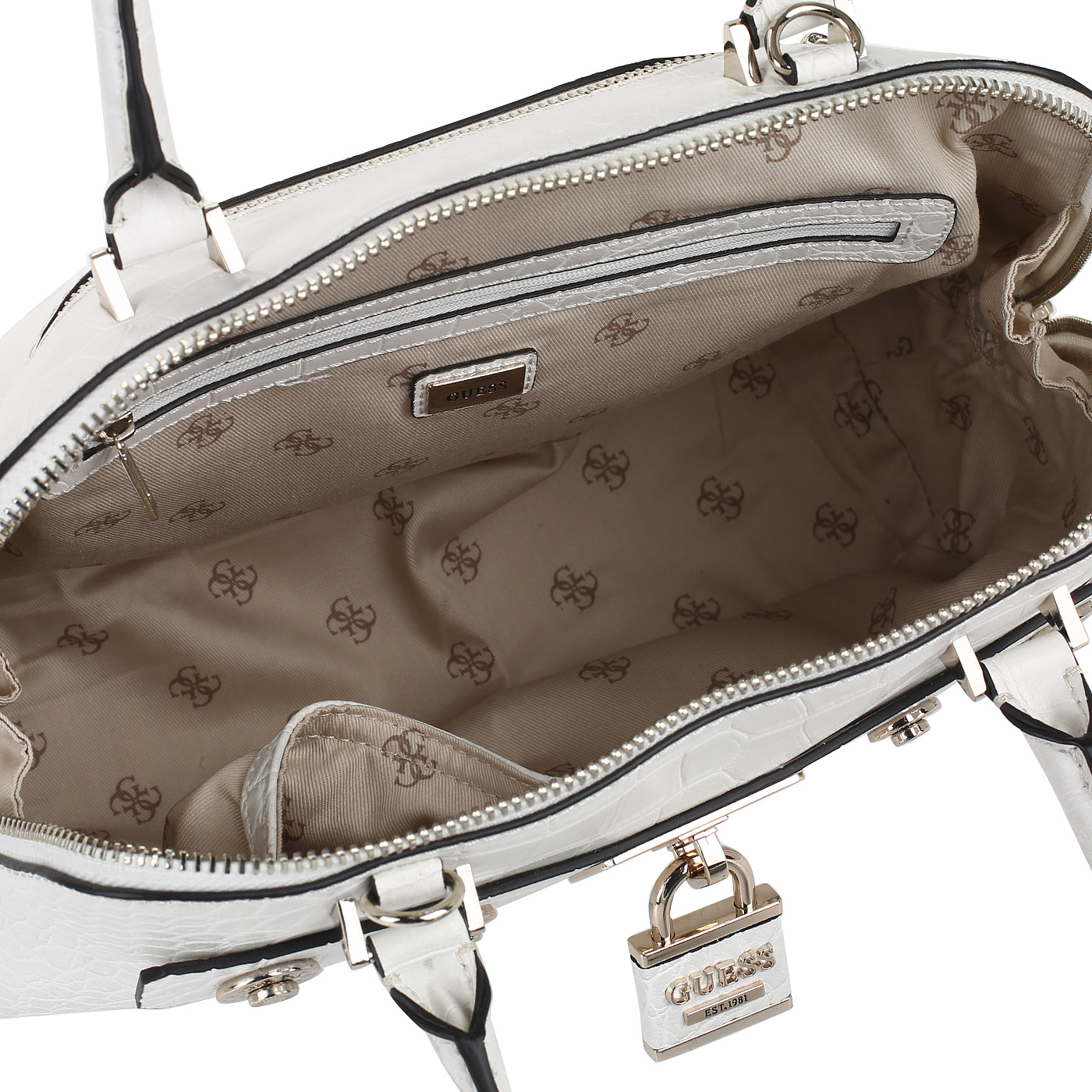 Сумка с отделкой под крокодила Guess Anne Marie