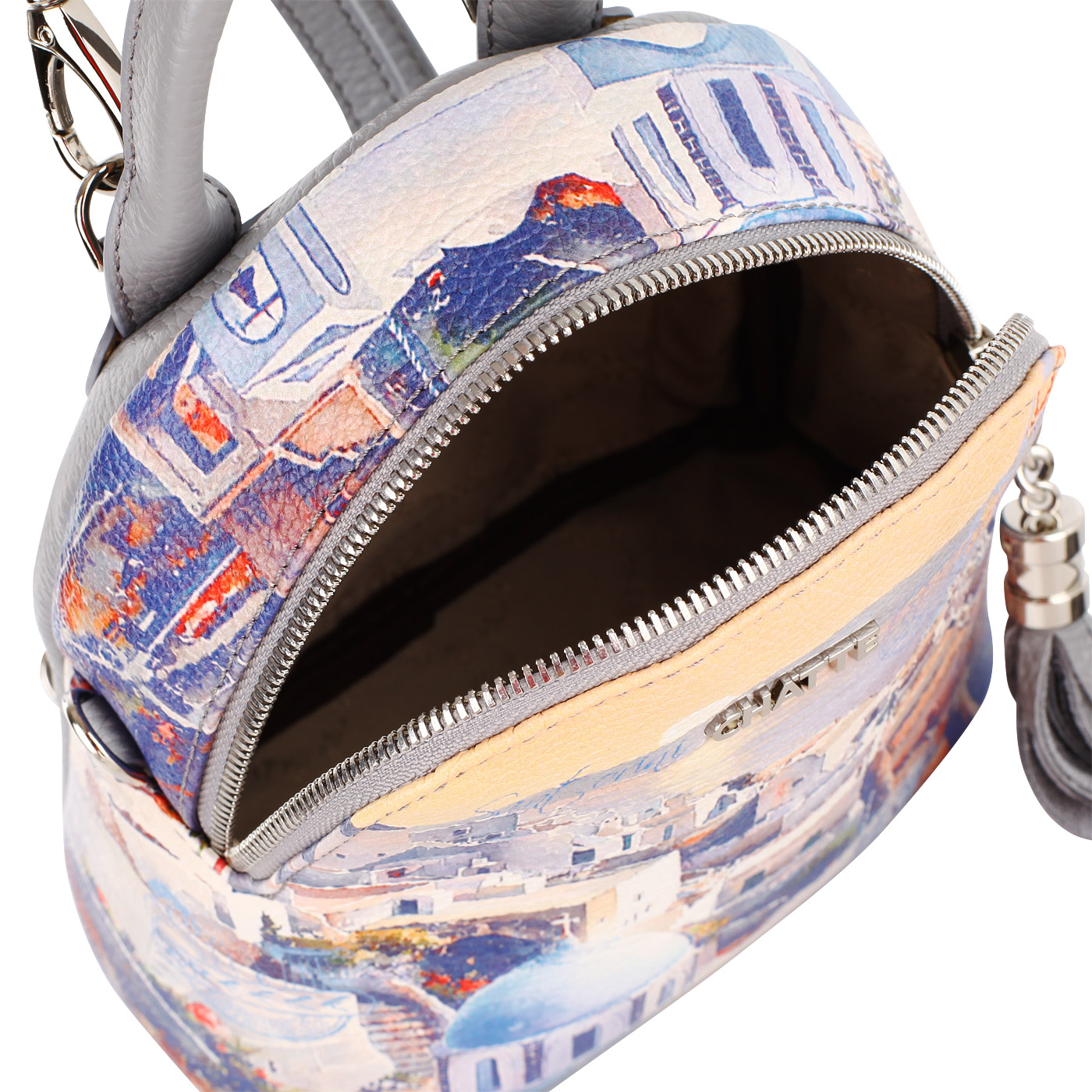 Рюкзачок с принтом Chatte 