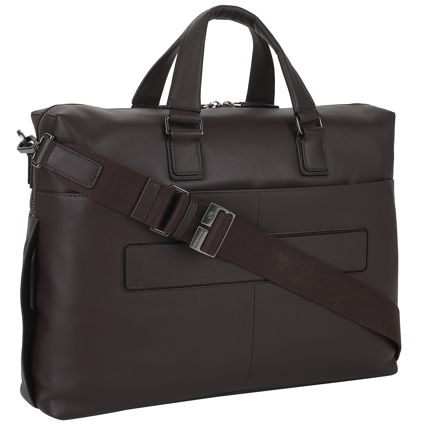 Кожаная деловая сумка Piquadro Vanguard