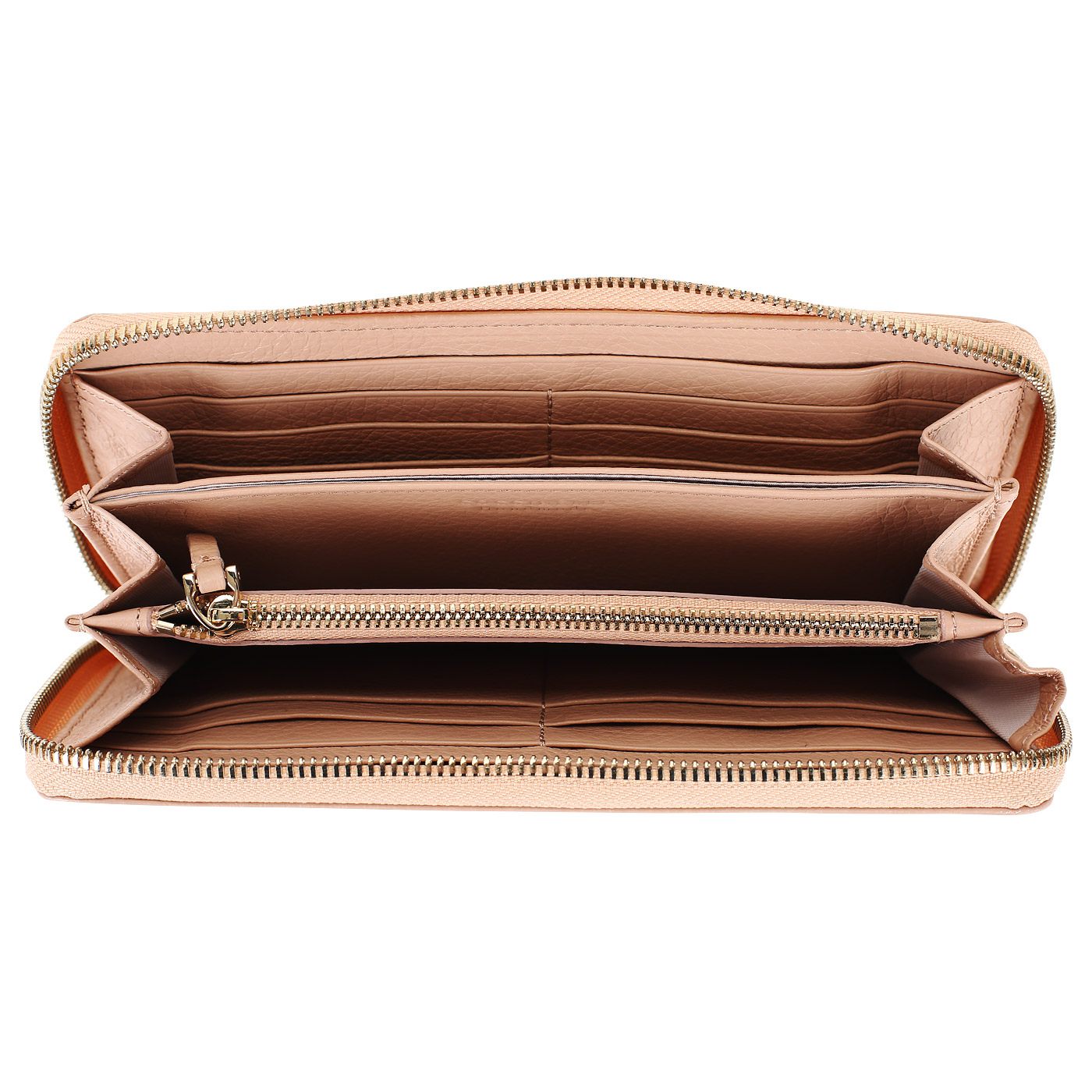 Женское кожаное портмоне Coccinelle Metallic Saffiano