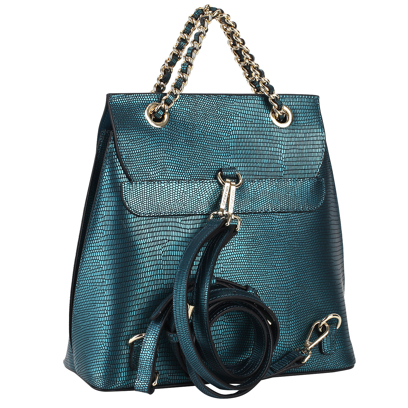 Рюкзачок с отделкой под ящера Cromia Yvon