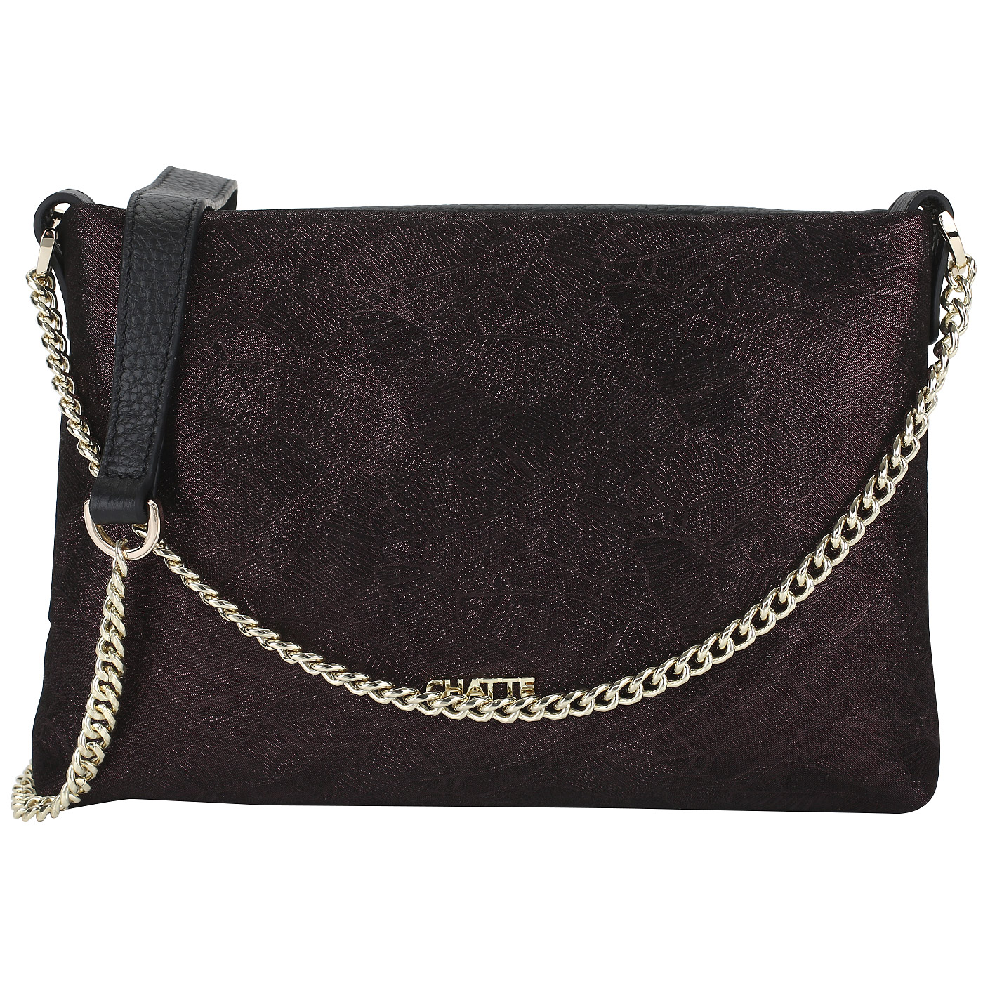 Chatte Комбинированная кожаная сумочка