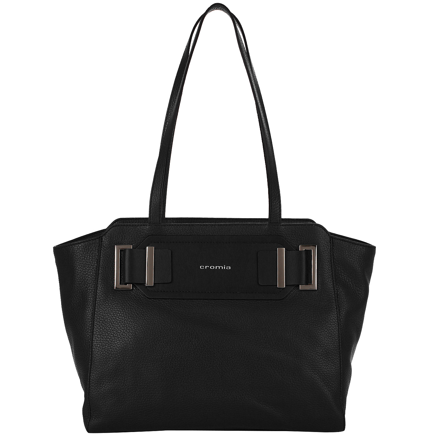 Cromia Черная кожаная сумка