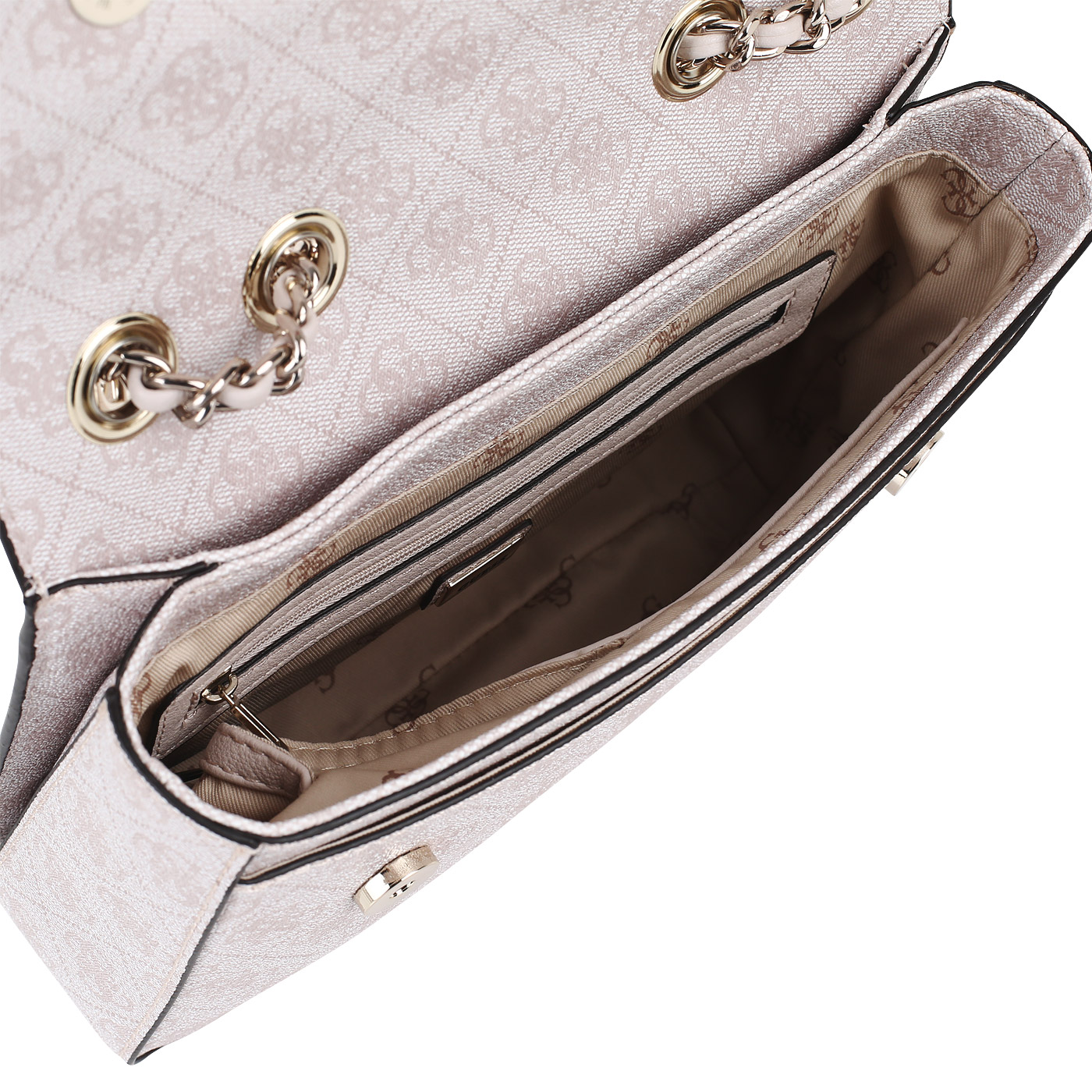 Сумка с логотипом бренда Guess Logo City